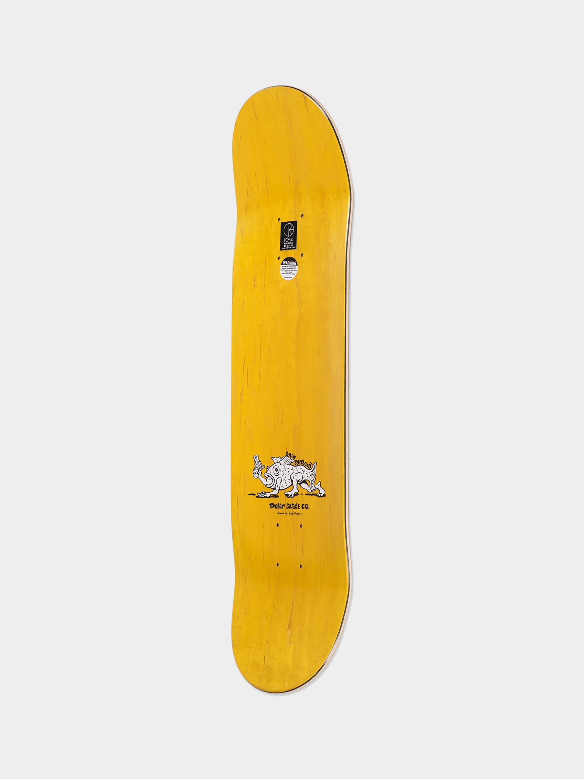Placă Polar Skate Shin Sanbongi Bongi Boy (yellow)