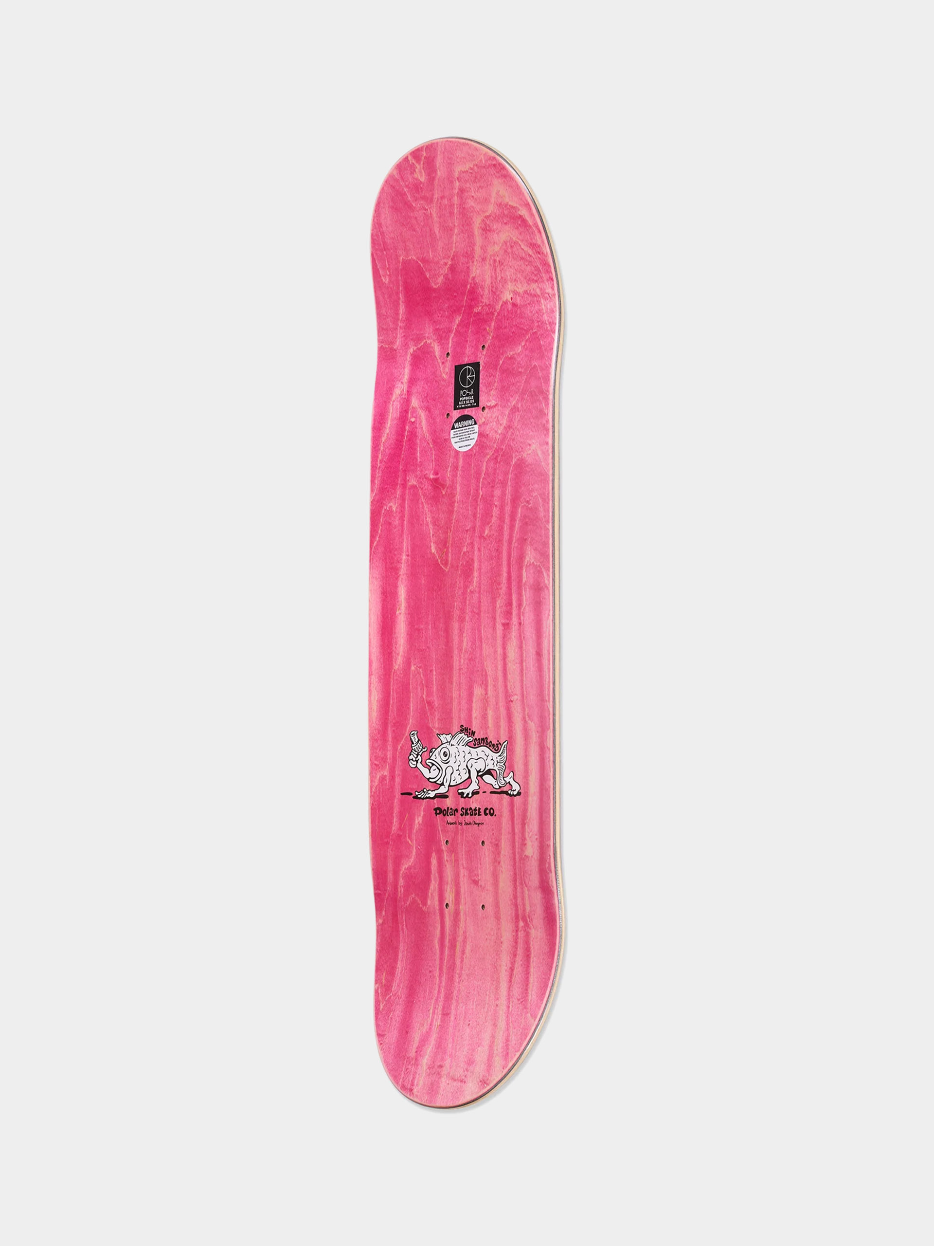 Placă Polar Skate Shin Sanbongi Bongi Boy (pink)