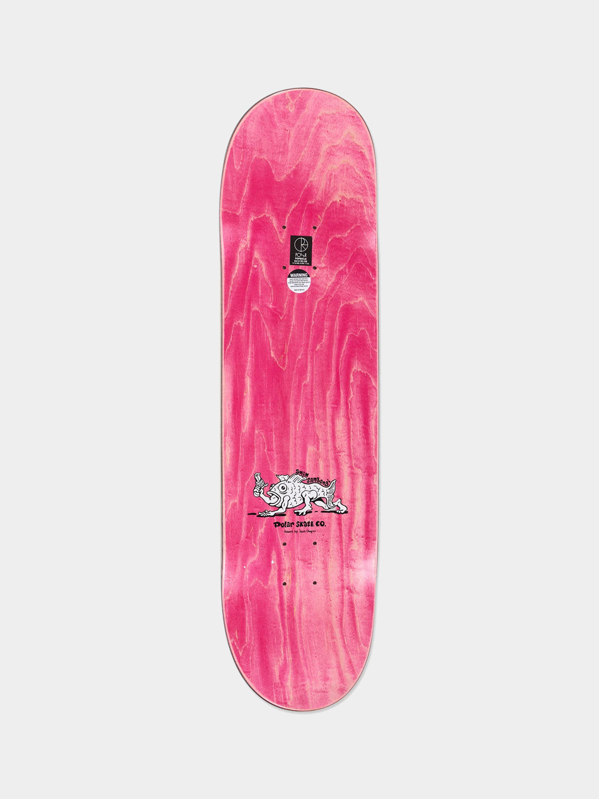 Placă Polar Skate Shin Sanbongi Bongi Boy (pink)