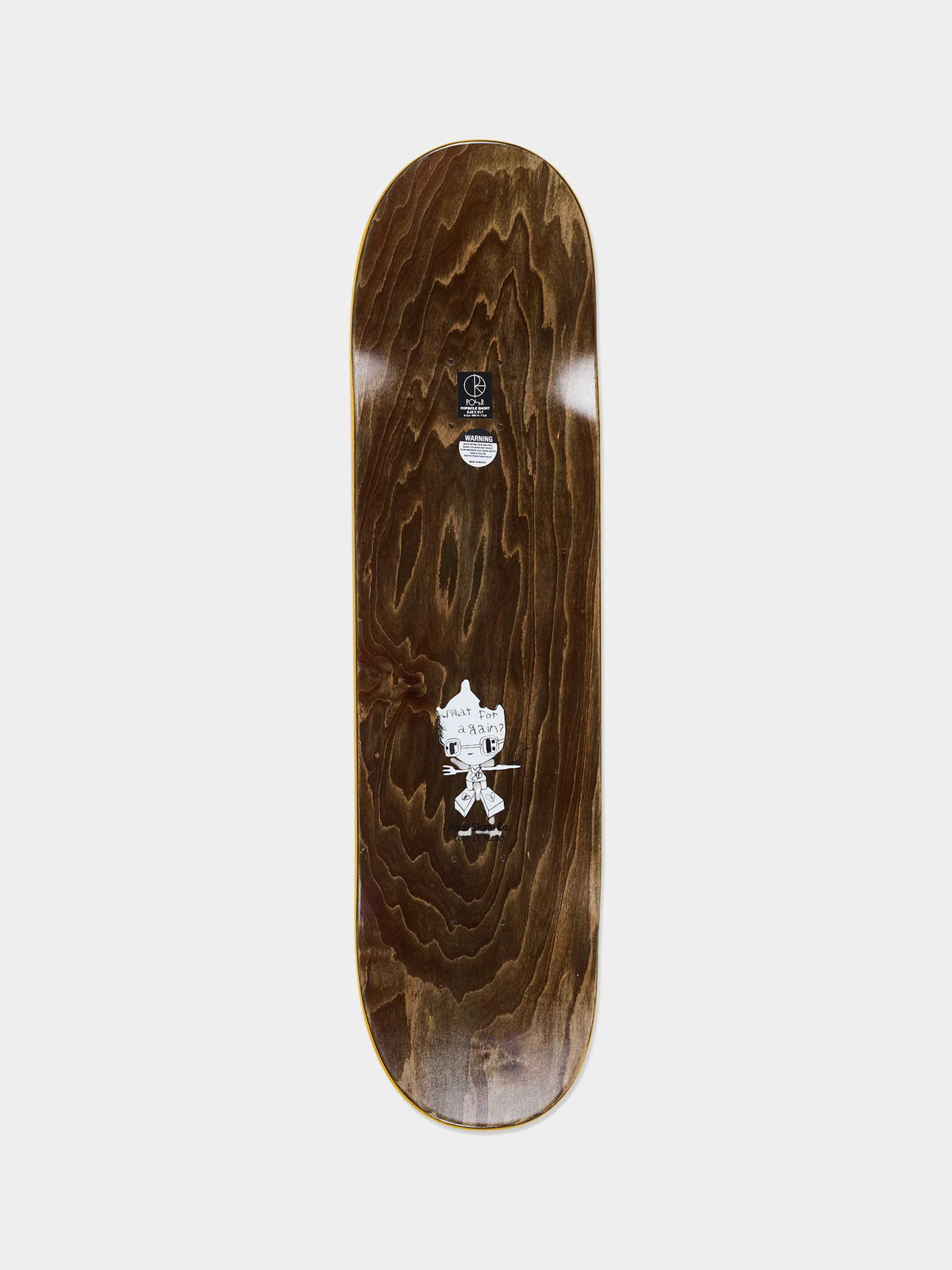 Placă Polar Skate Oski I Think You Perfect SHORT (brown)