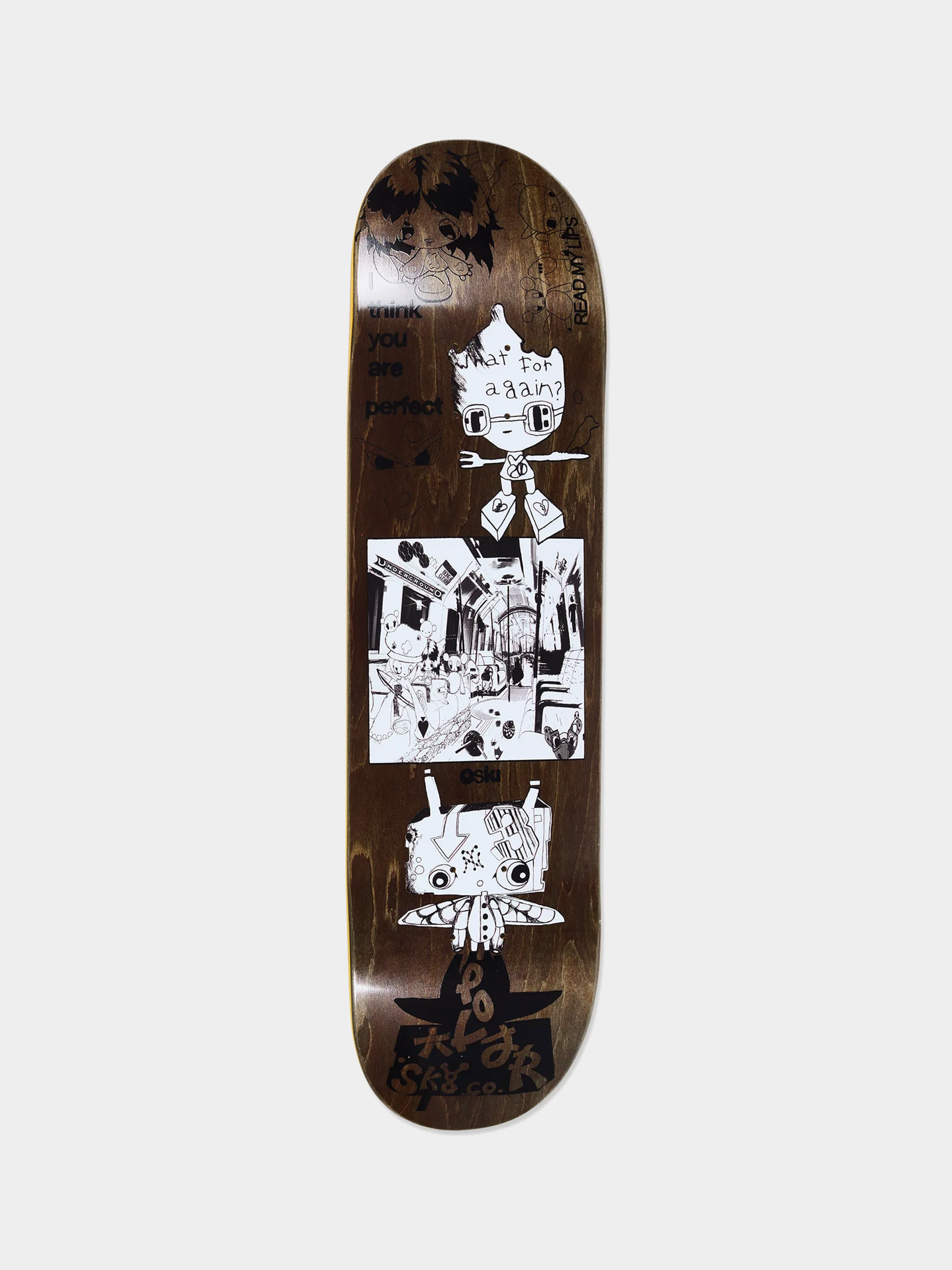 Placă Polar Skate Oski I Think You Perfect SHORT