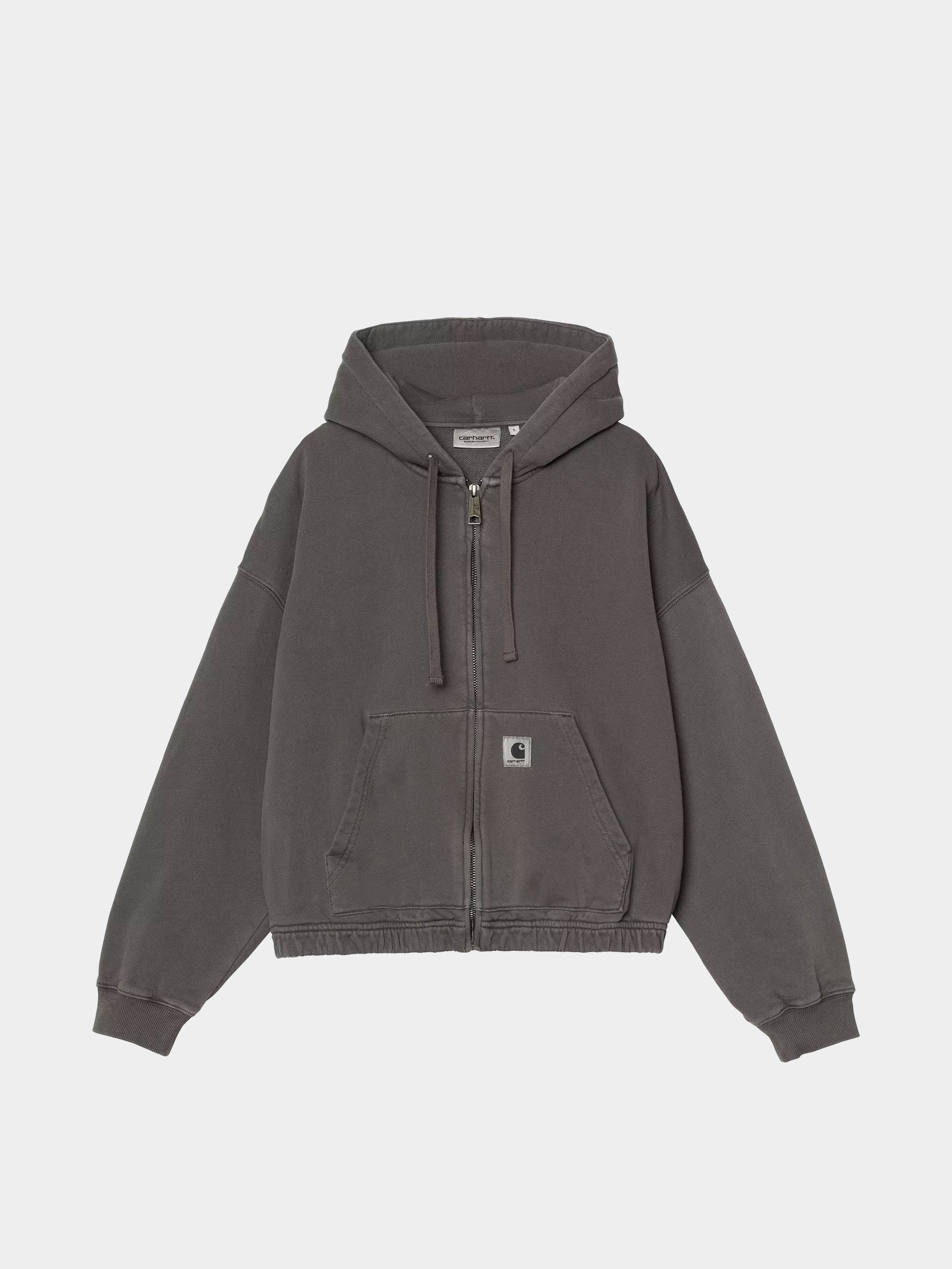 Hanorac cu glugă Carhartt WIP Hoggard ZHD Wmn (black)