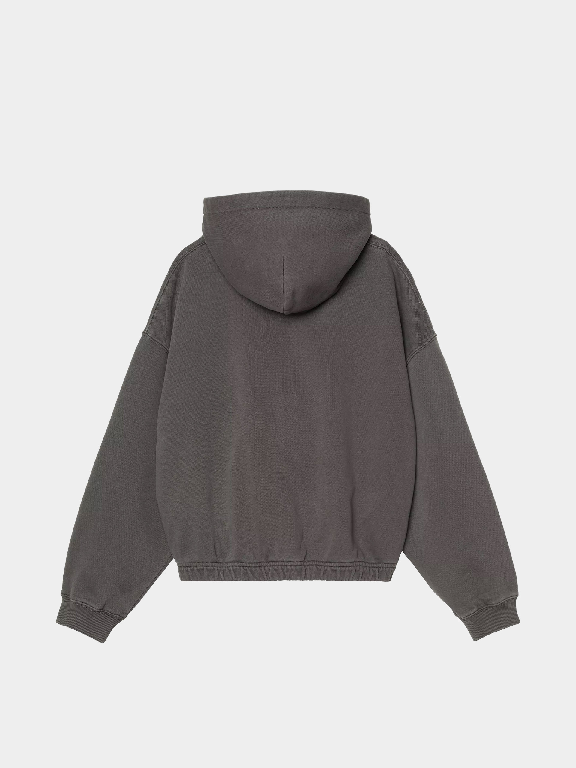 Hanorac cu glugă Carhartt WIP Hoggard ZHD Wmn (black)