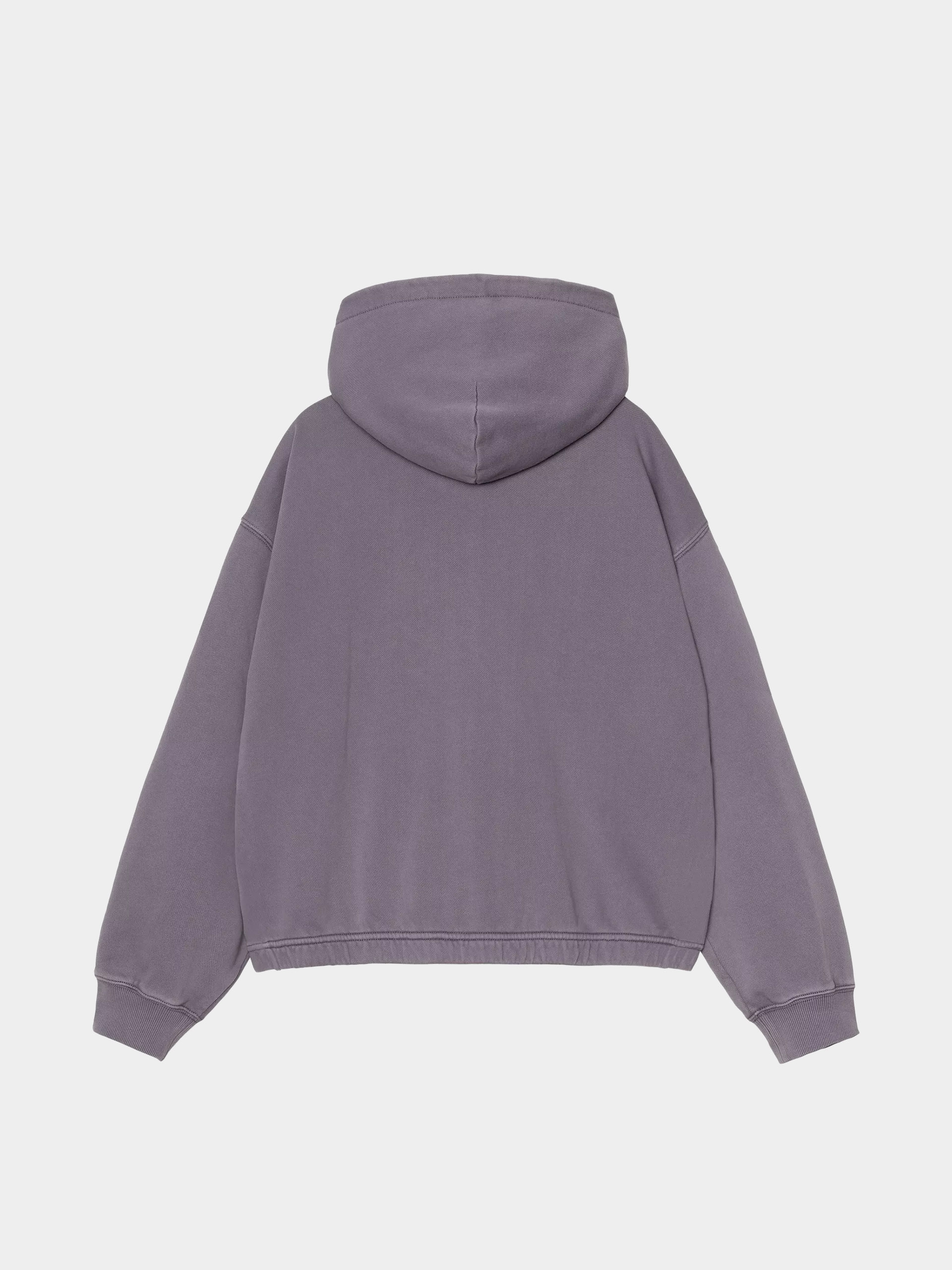 Hanorac cu glugă Carhartt WIP Hoggard ZHD Wmn (shady purple)