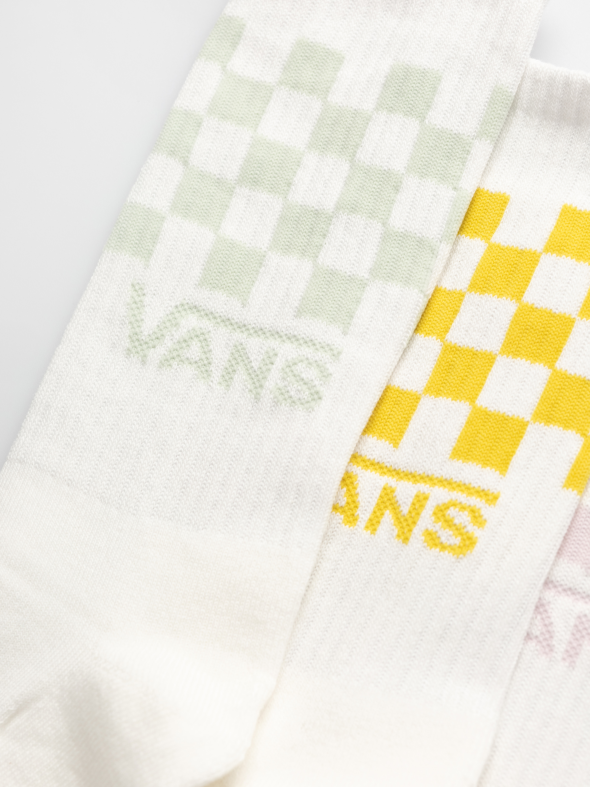 Șosete Vans Classic Check Crew (dusty gold)