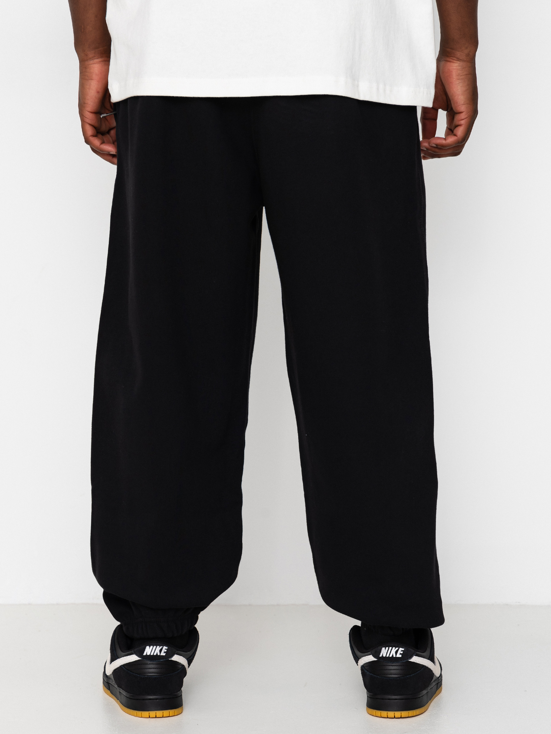 Pantaloni Nike SB Solo Swoosh (black/black/white)