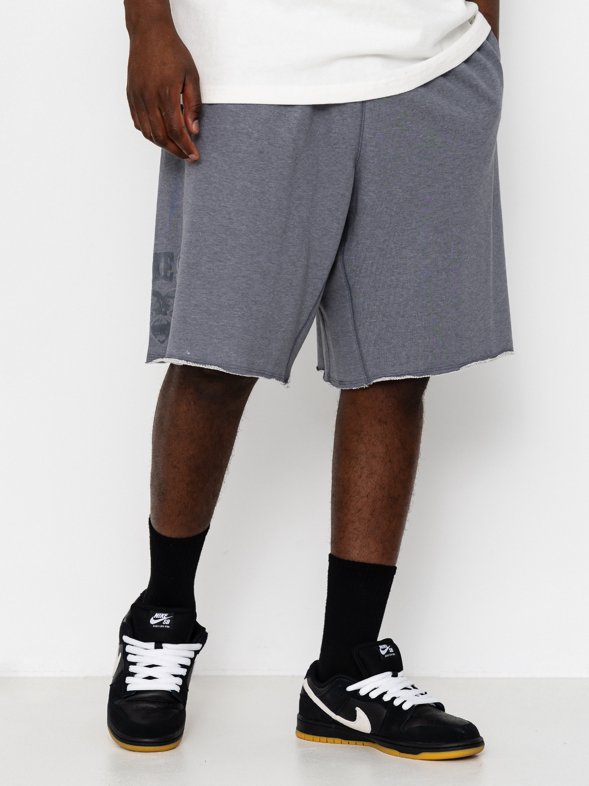 Pantaloni scurți Nike SB Gfx Flc (cool grey/htr/white)