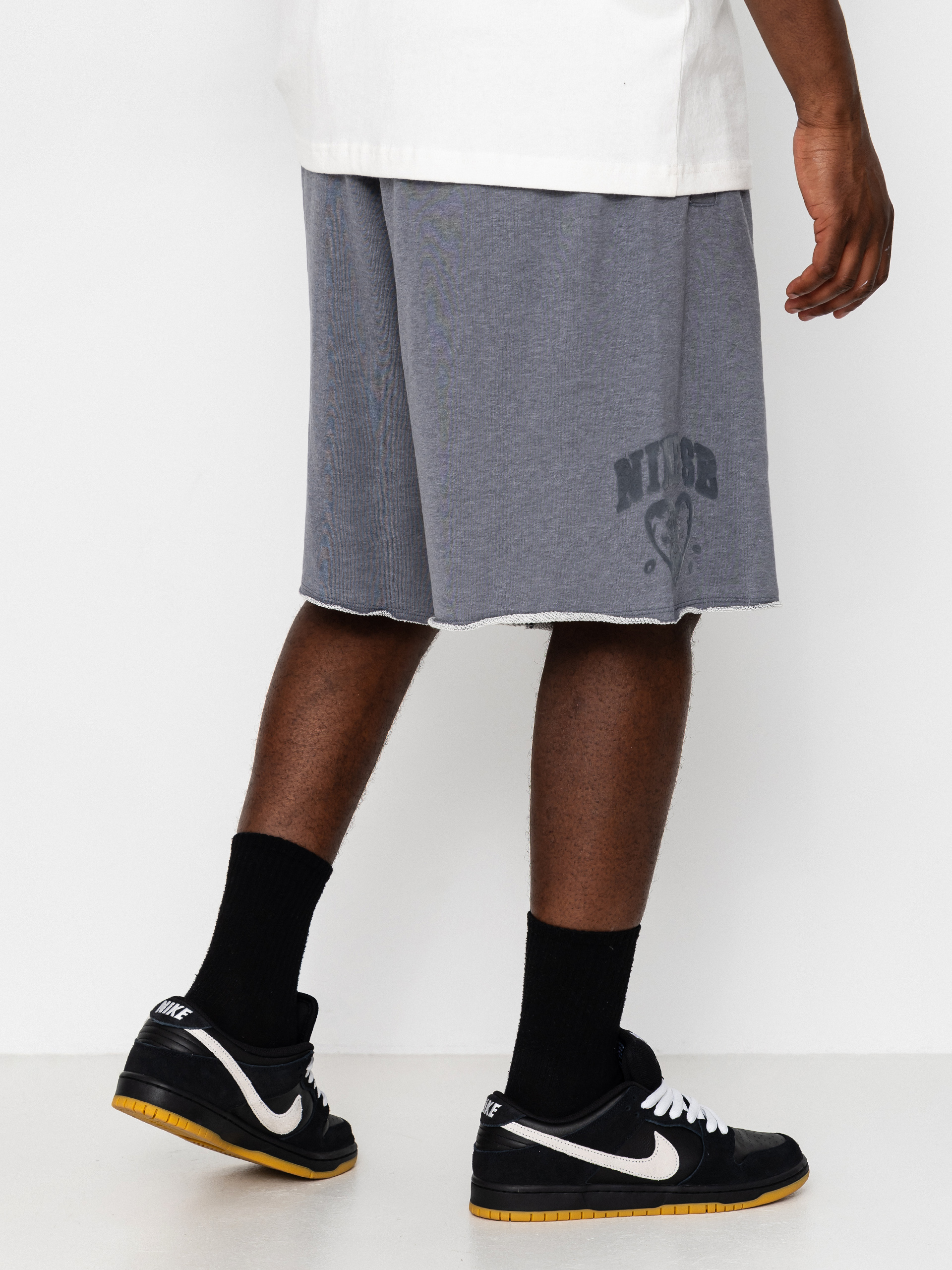 Pantaloni scurți Nike SB Gfx Flc (cool grey/htr/white)