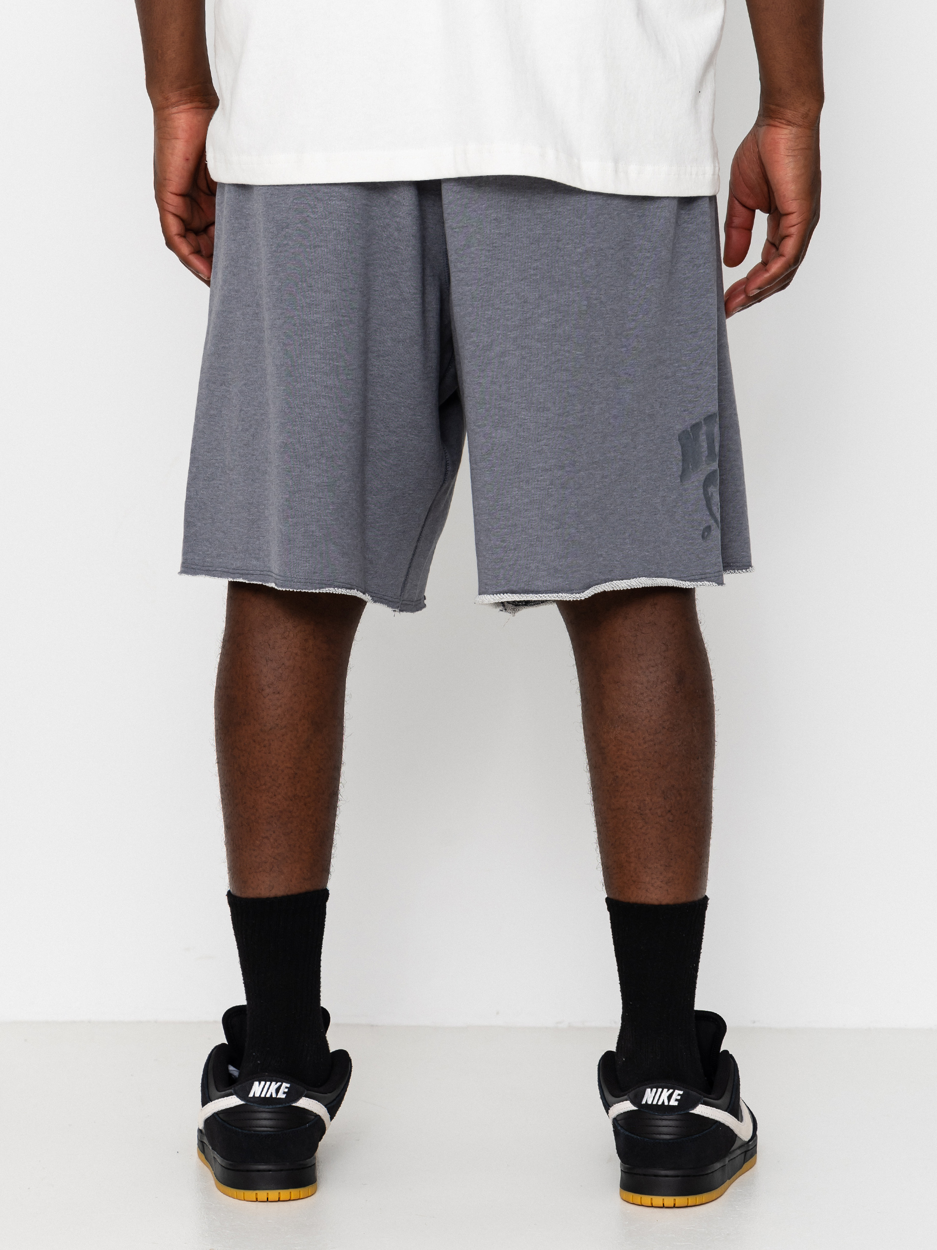 Pantaloni scurți Nike SB Gfx Flc (cool grey/htr/white)