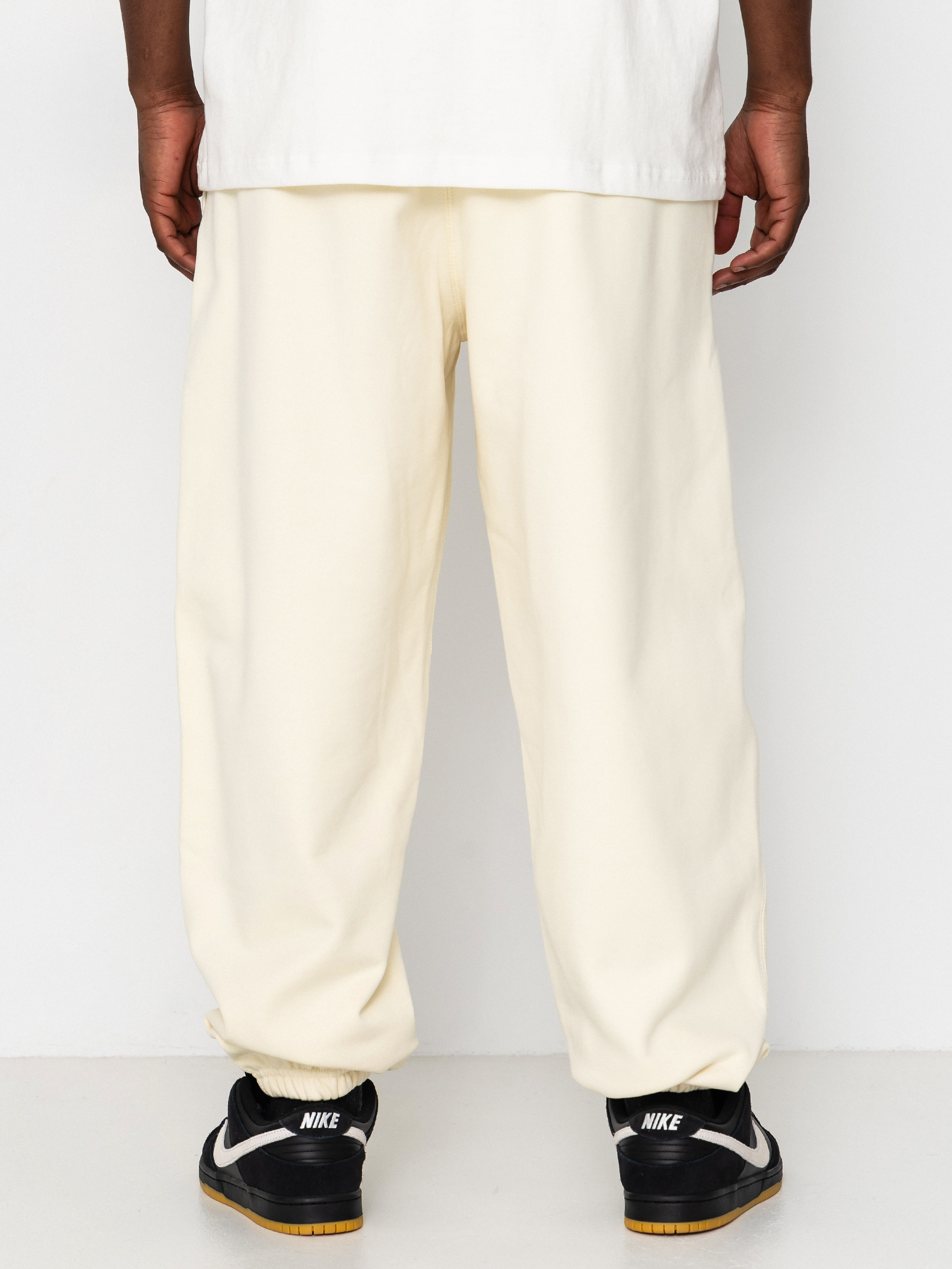 Pantaloni Nike SB Solo Swoosh (coconut milk/white)