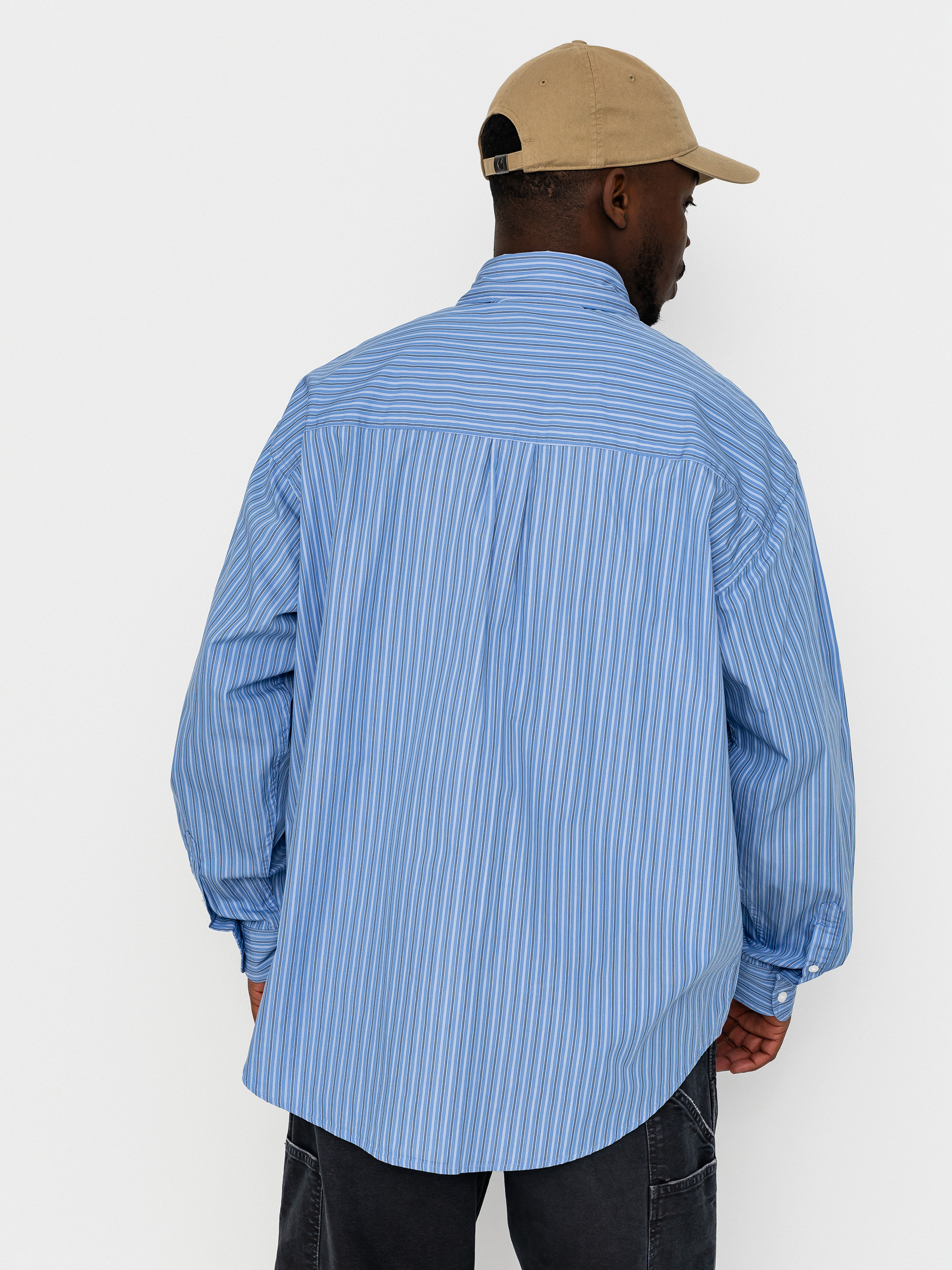 Cămașă Carhartt WIP Keene (keene stripe curacao)