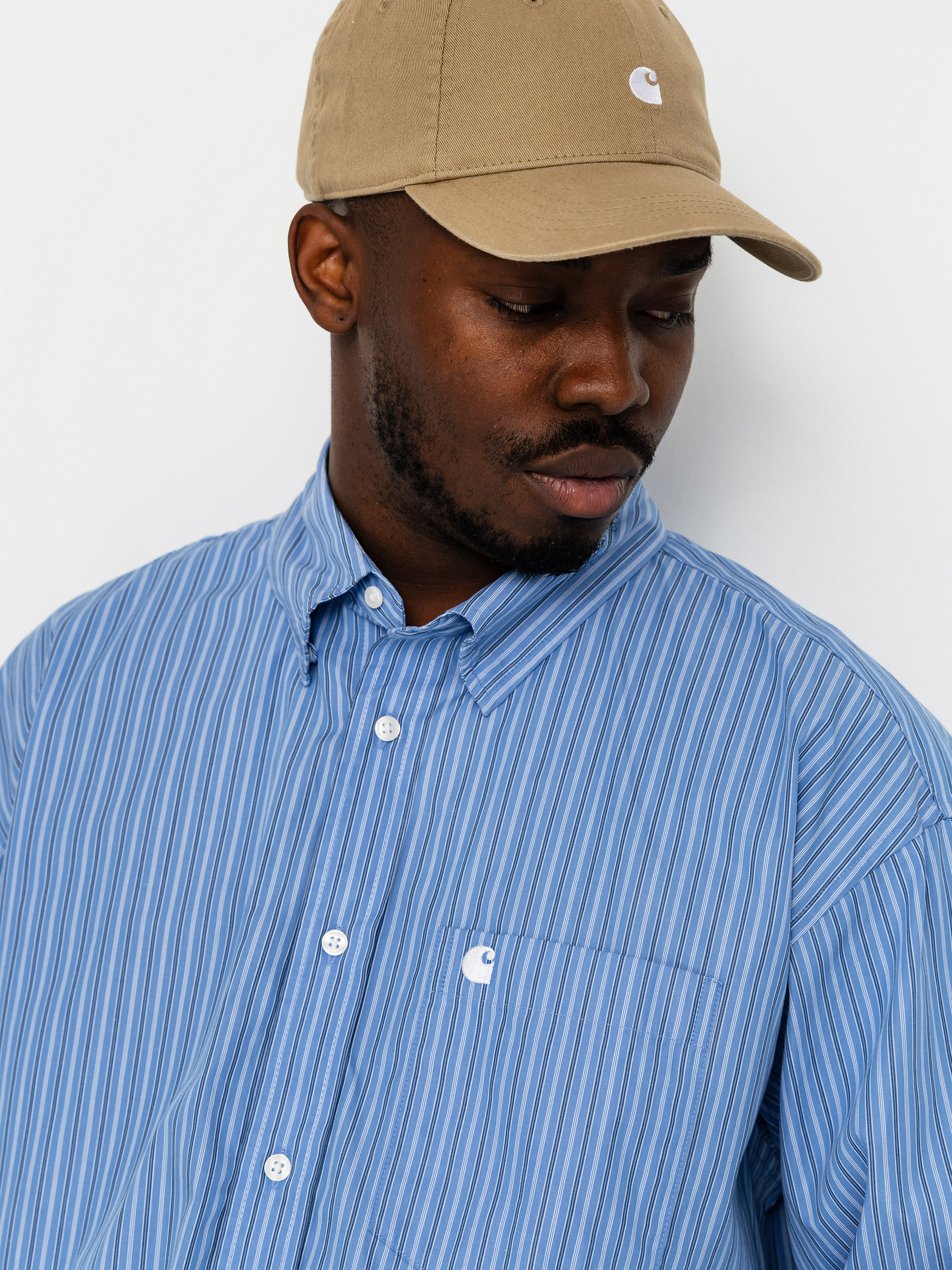 Cămașă Carhartt WIP Keene (keene stripe curacao)