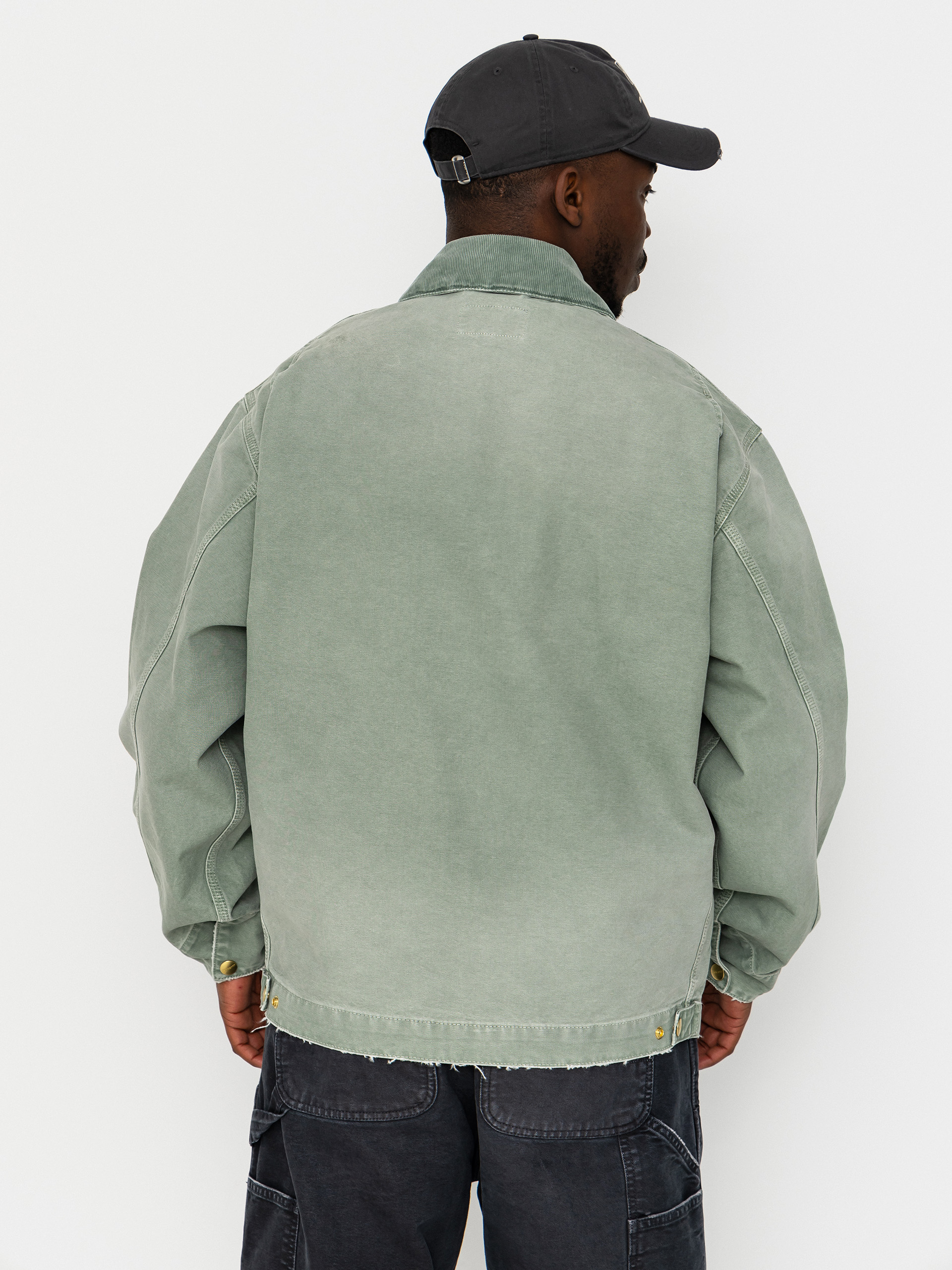Geacă Carhartt WIP OG Detroit (shady green/shady green)