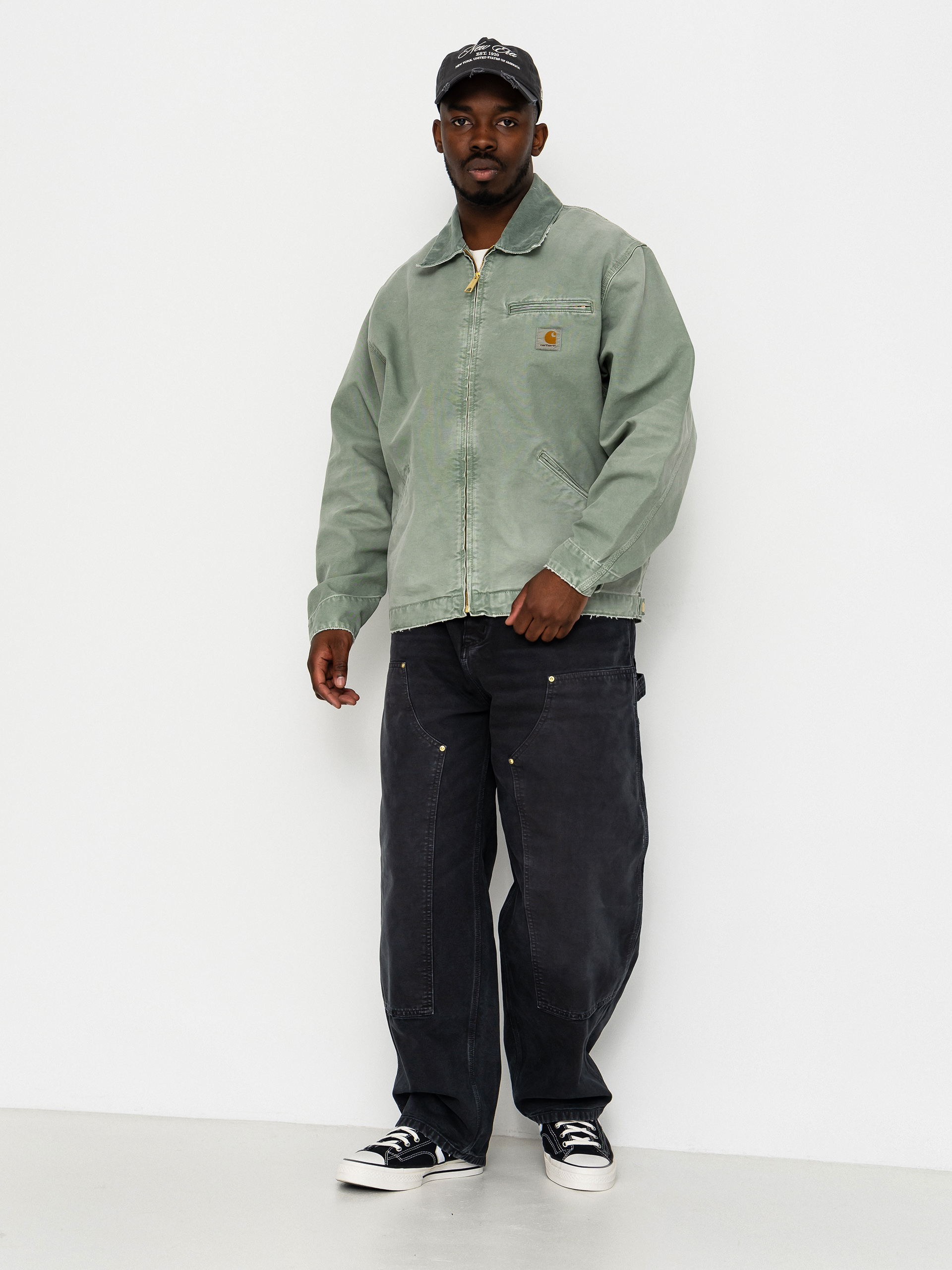 Geacă Carhartt WIP OG Detroit (shady green/shady green)