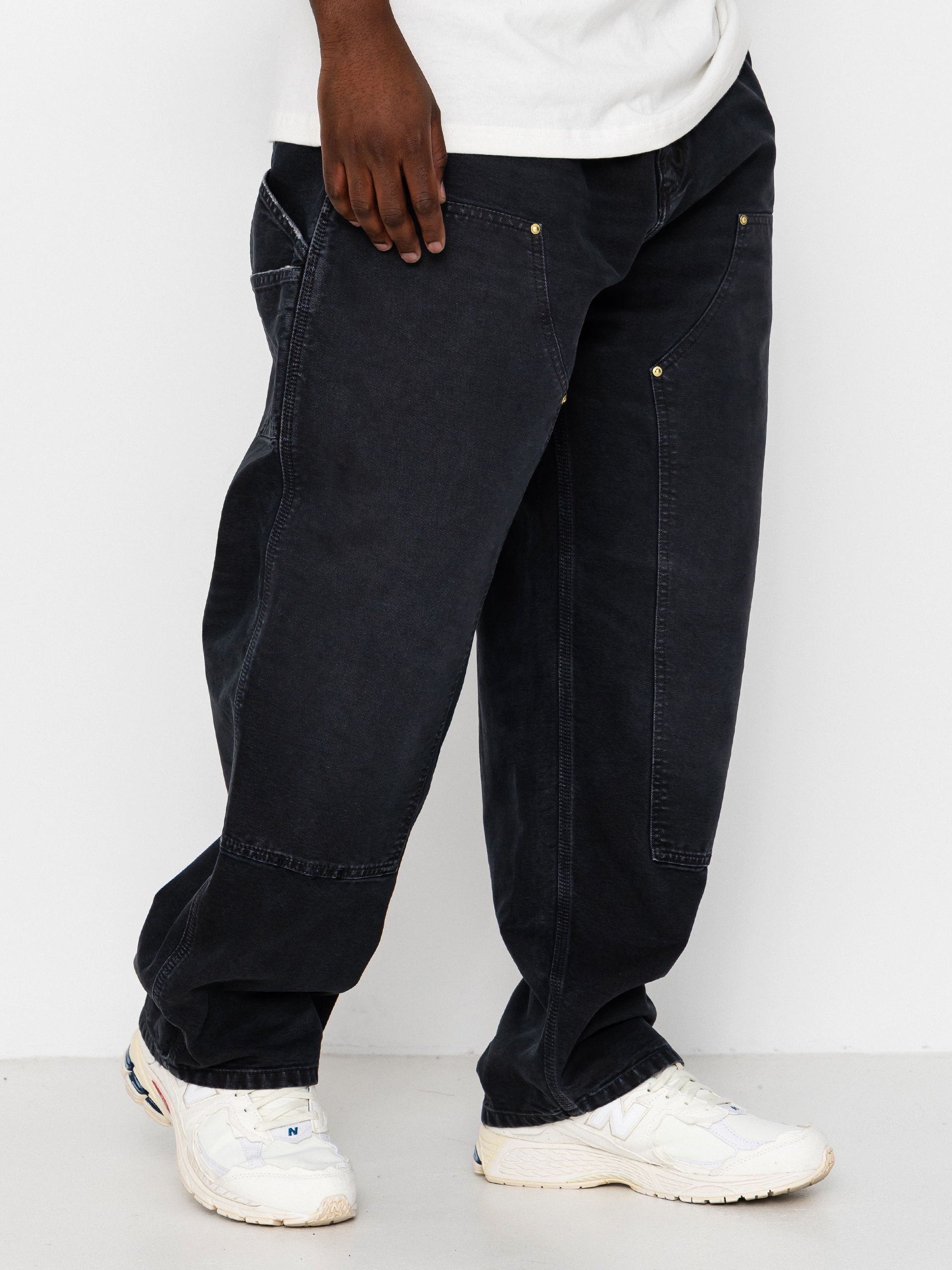 Pantaloni Carhartt WIP OG Double Knee (black)