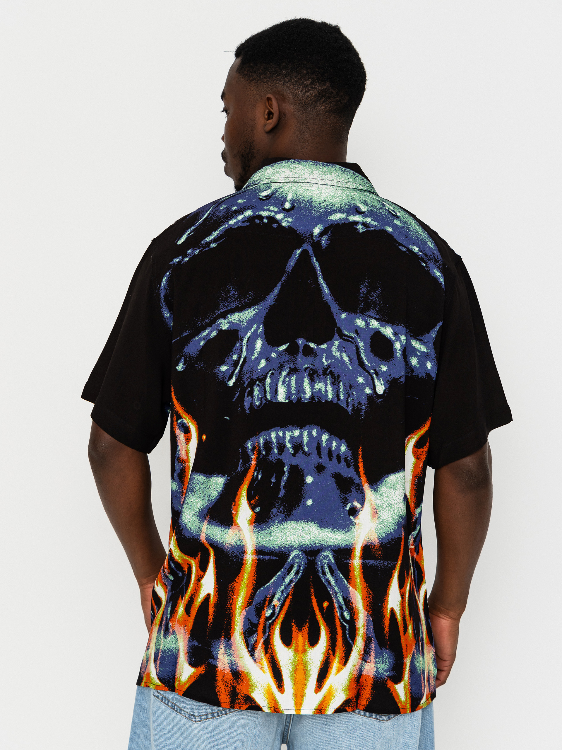 Cămașă Deathwish Boiling Point Rayon (black)