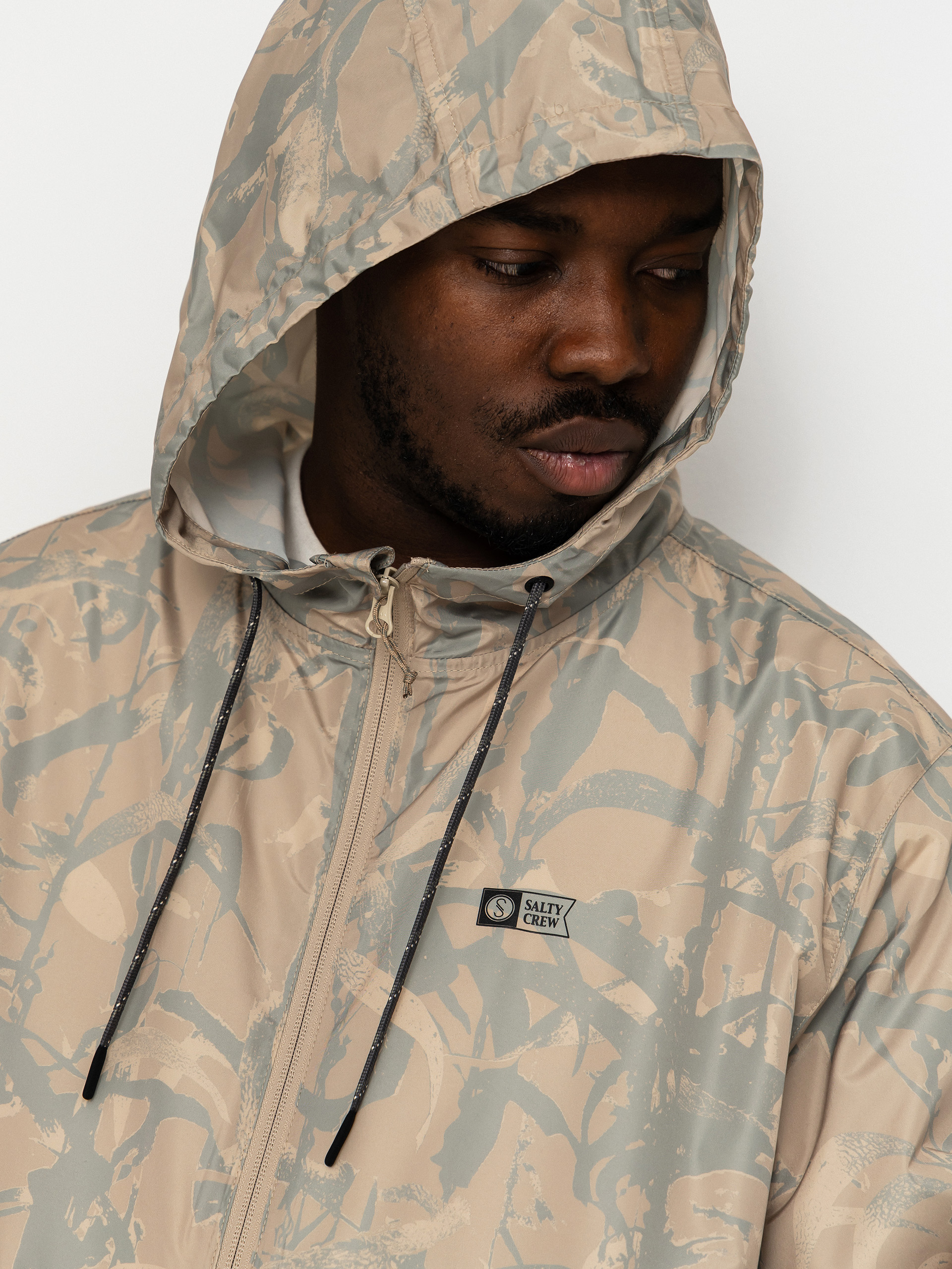 Geacă Salty Crew Surface Windbreaker (light camo)