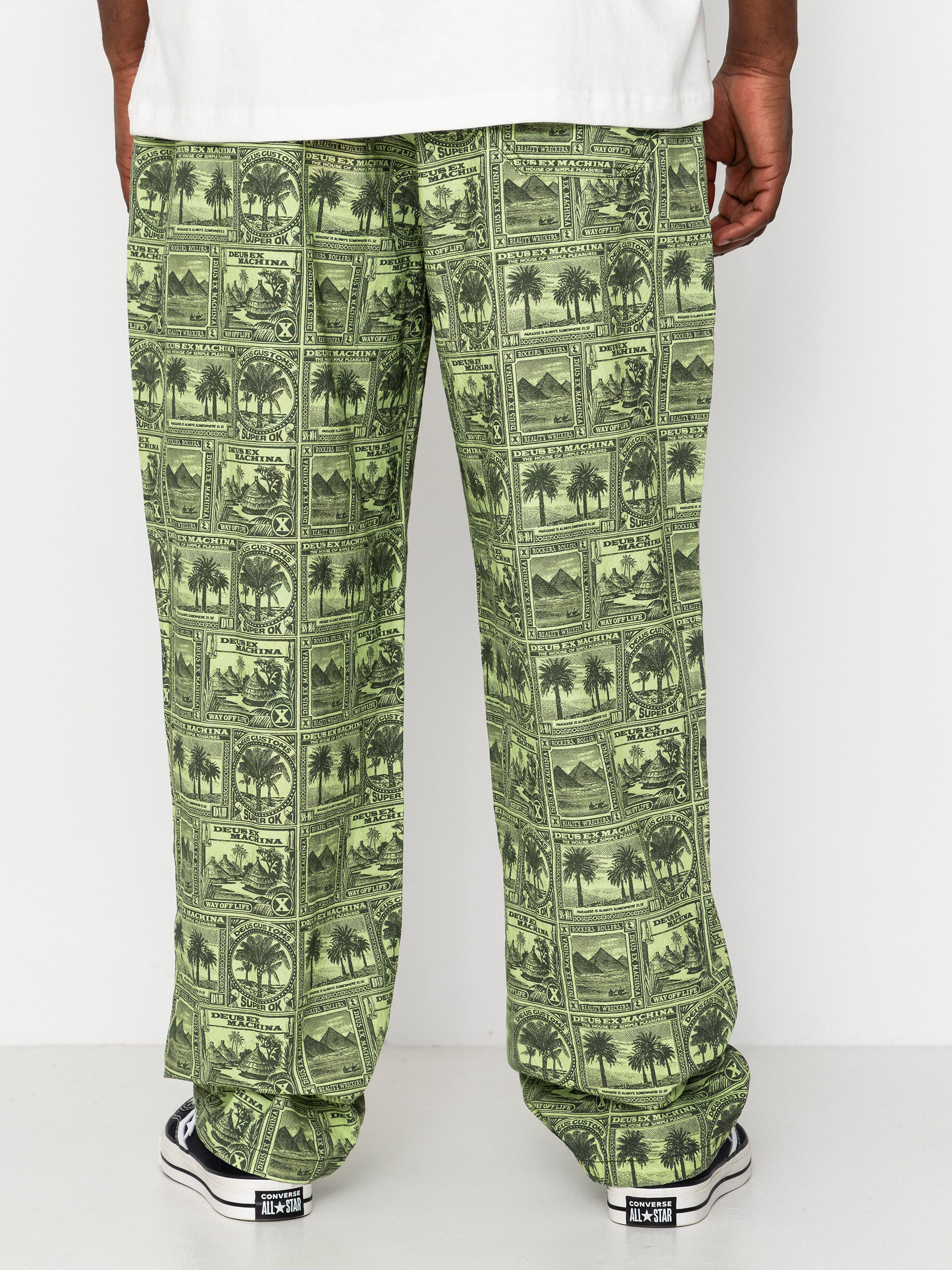 Pantaloni Deus Ex Machina Mail Man (green)