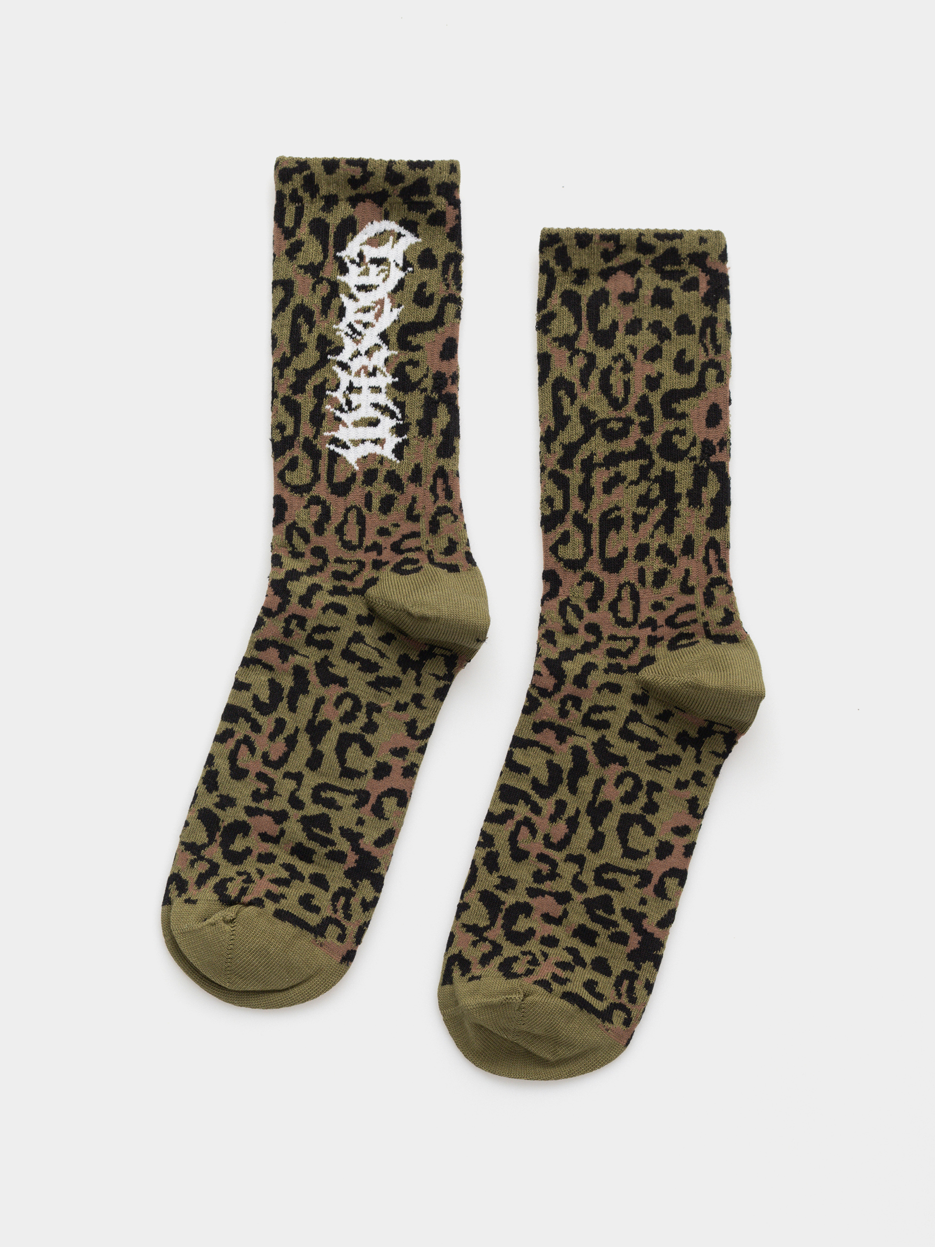 Șosete Wasted Paris Cheetah (olive khaki camo)