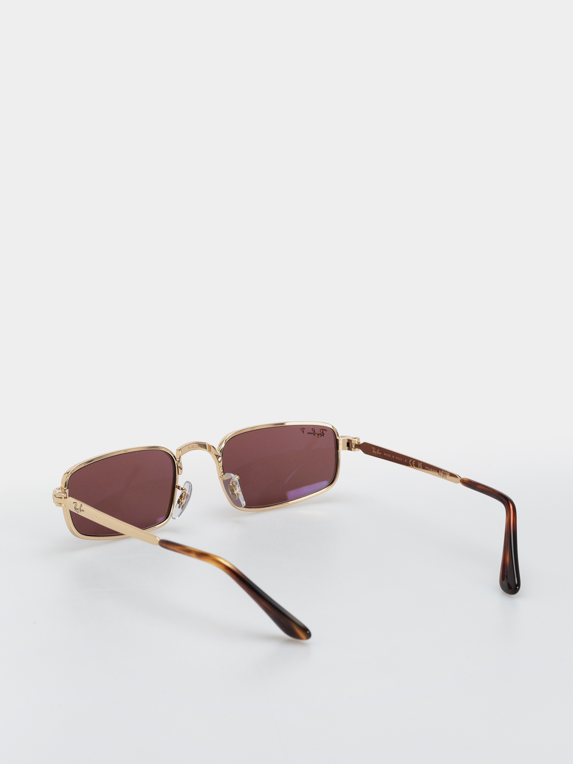 Ochelari de soare Ray-Ban Rb3927 By A$Ap Rocky (polerowany złoto arista/purple polarized)