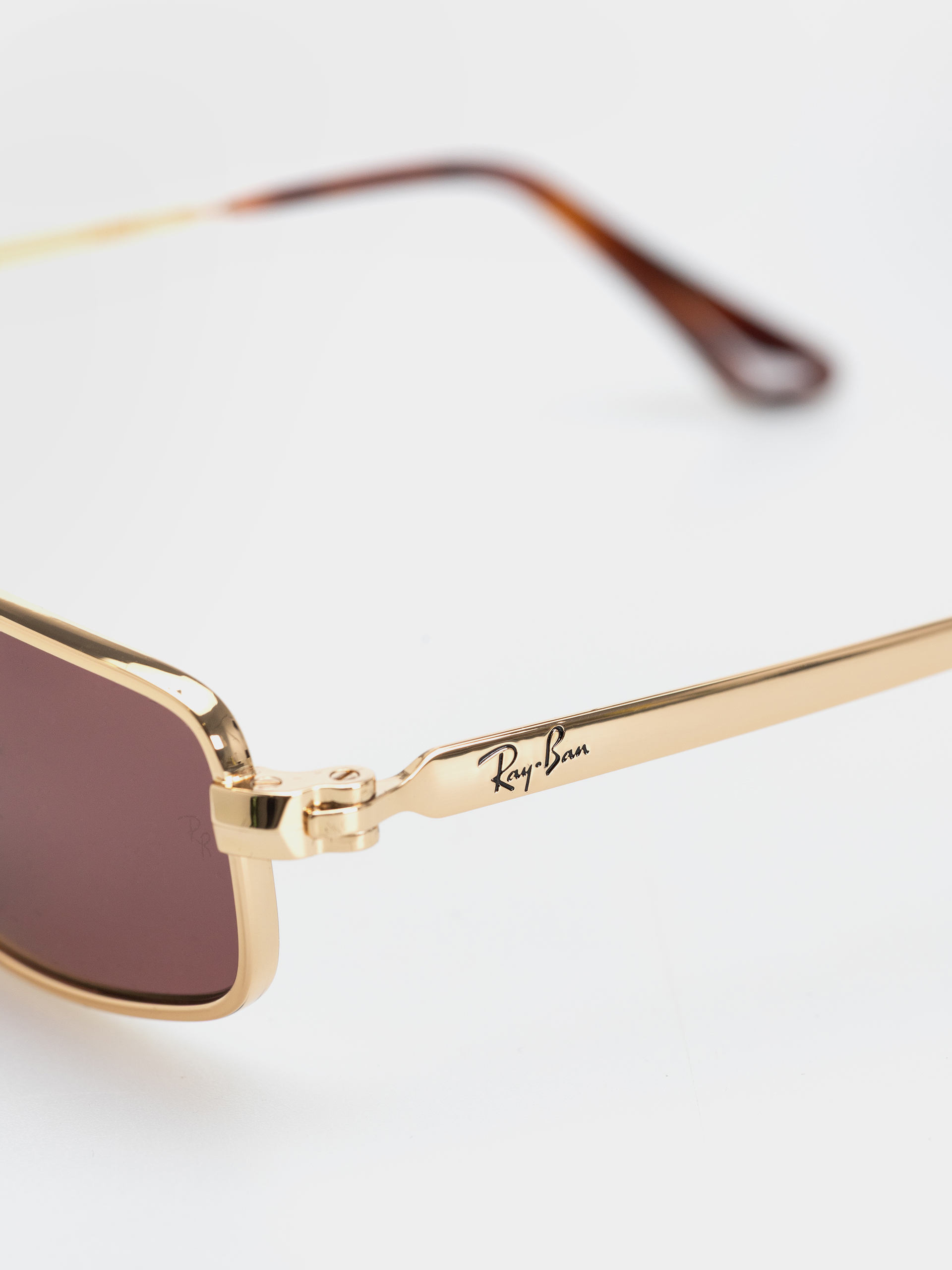Ochelari de soare Ray-Ban Rb3927 By A$Ap Rocky (polerowany złoto arista/purple polarized)