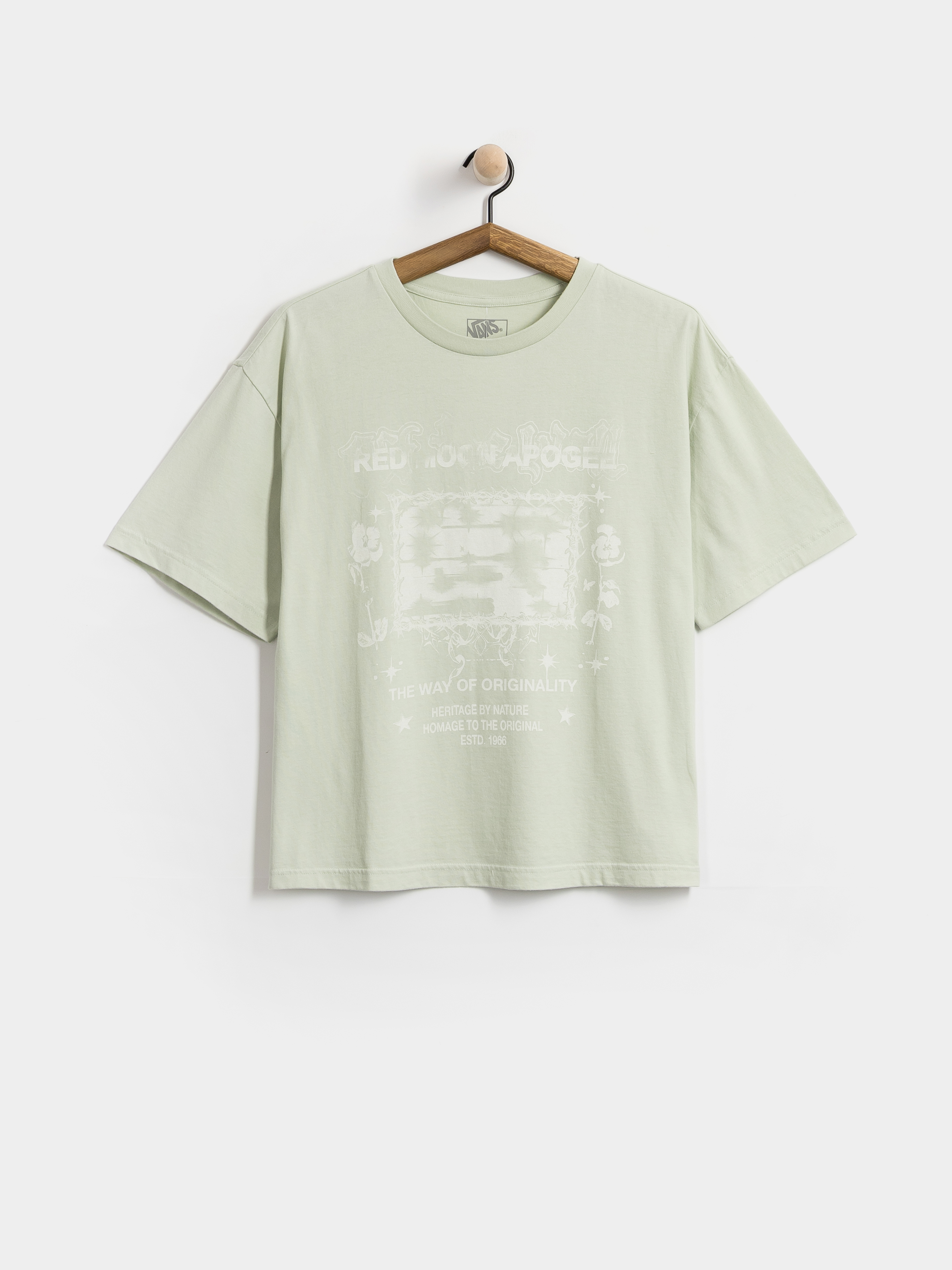 Tricou Vans Apogee Wmn (dusty mint)
