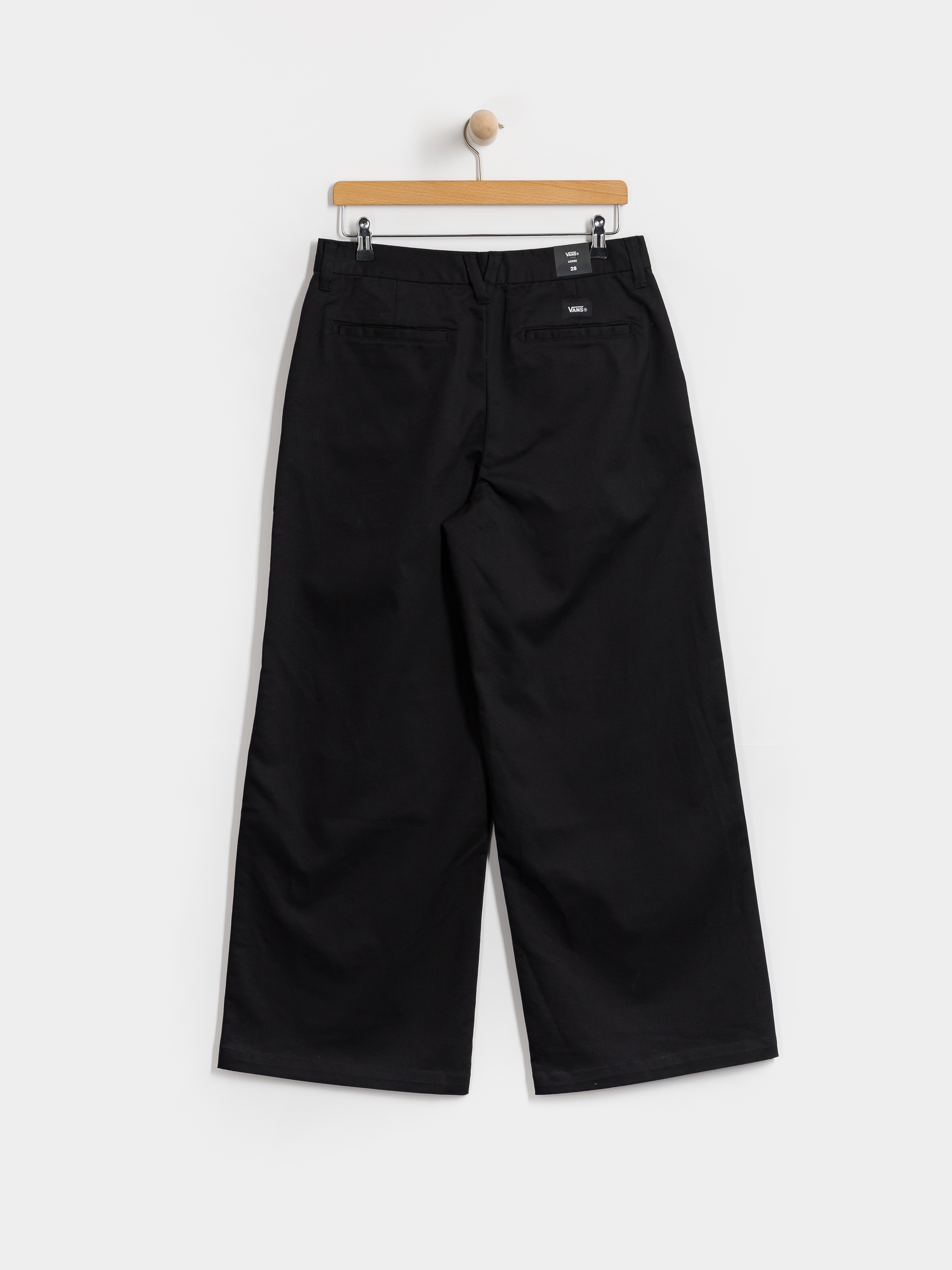 Pantaloni Vans Authentic Chino Wide Wmn (black)