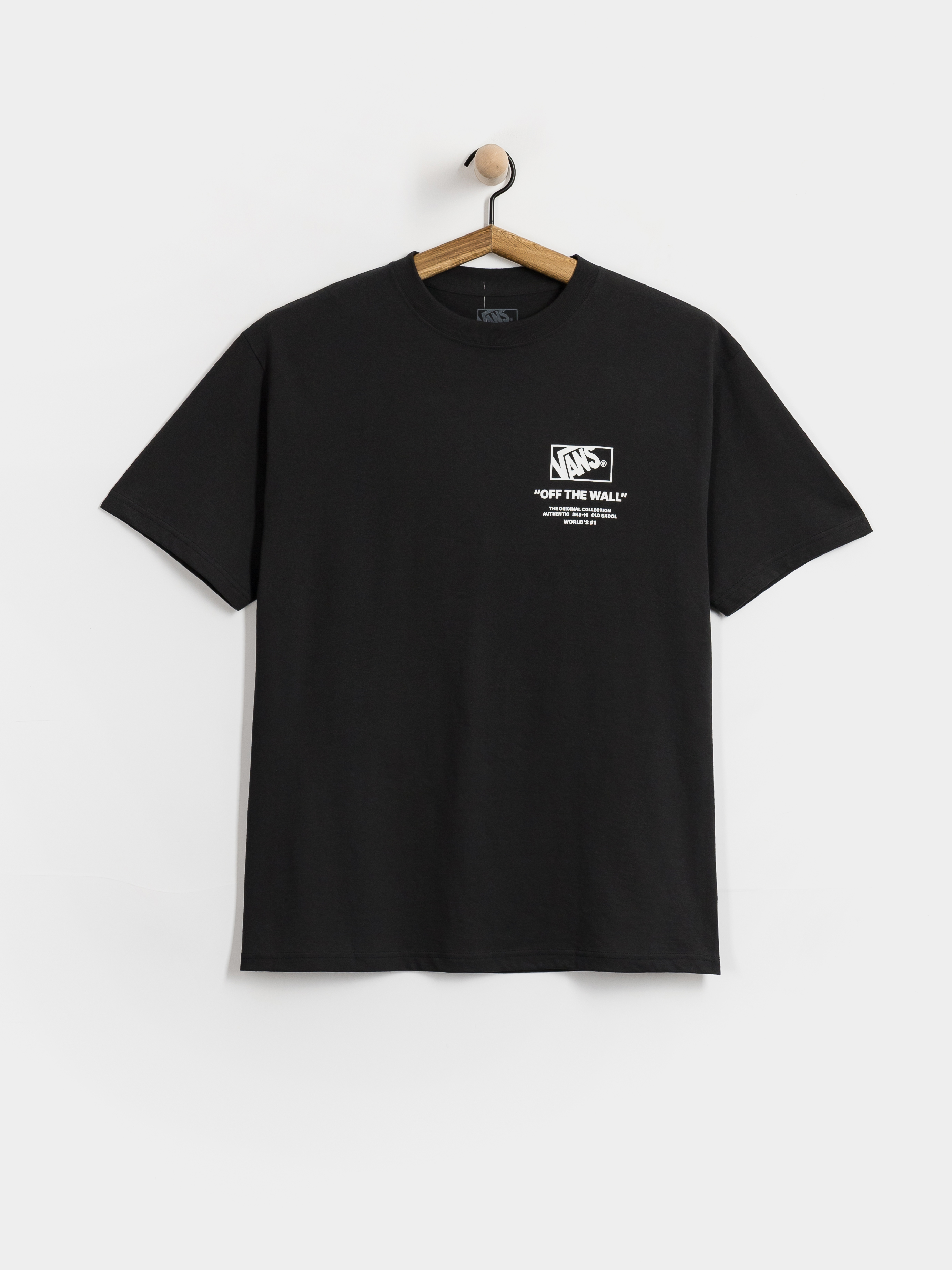 Tricou Vans Stacked Hi (black/white)