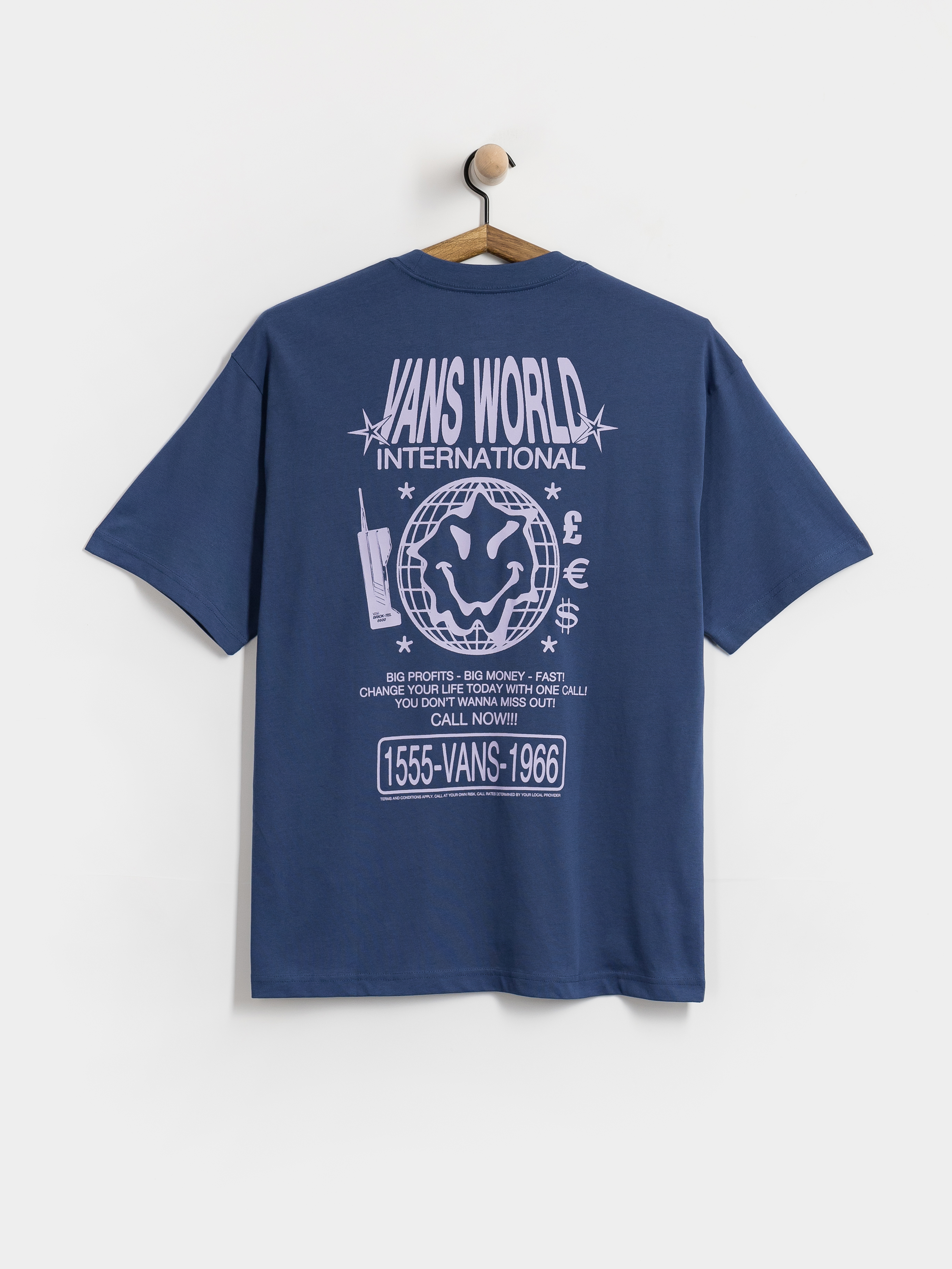 Tricou Vans World Intl (true navy)