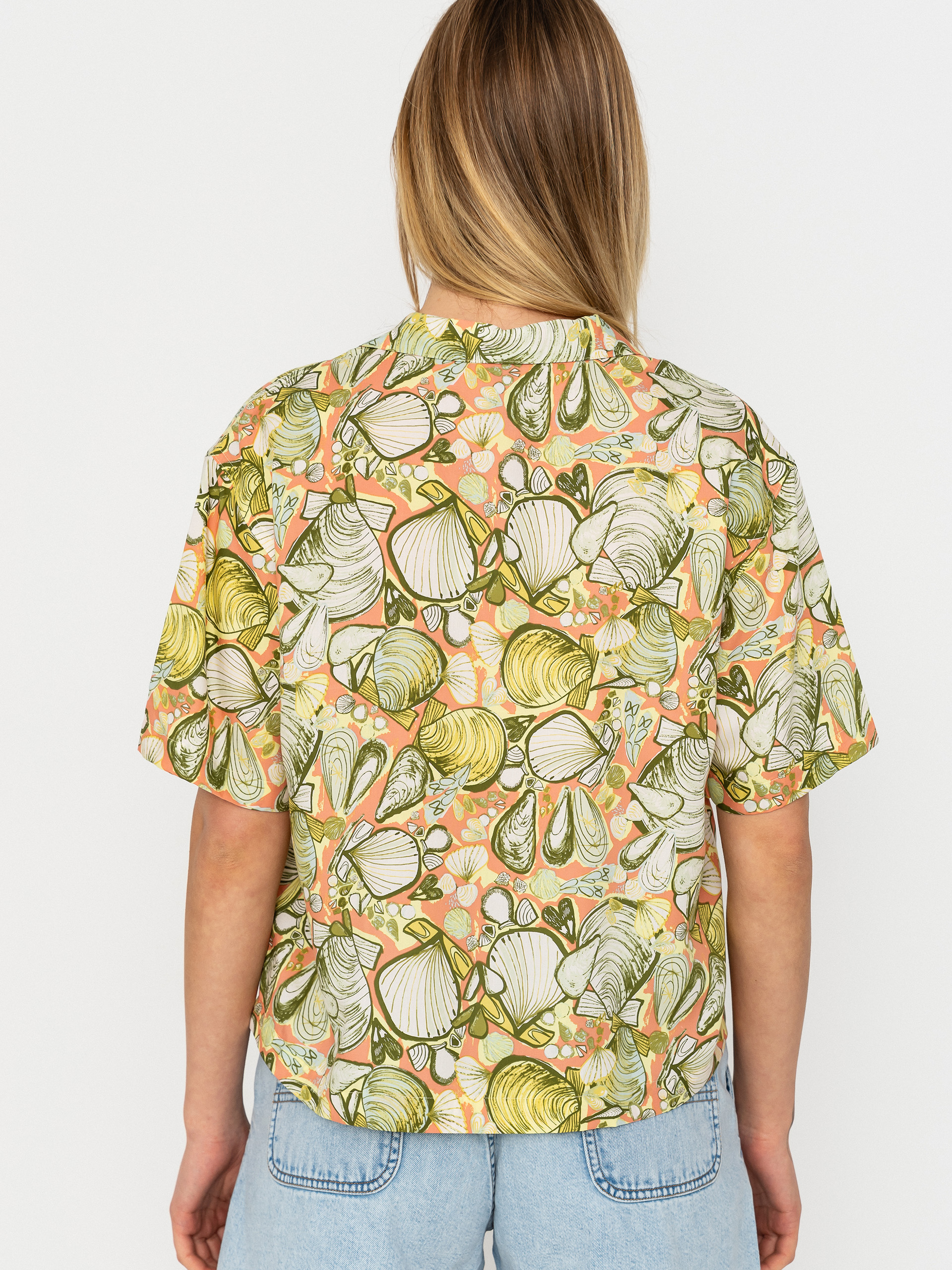 Cămașă Patagonia Tidal Threads Wmn (shelly shelly/mellow melon)