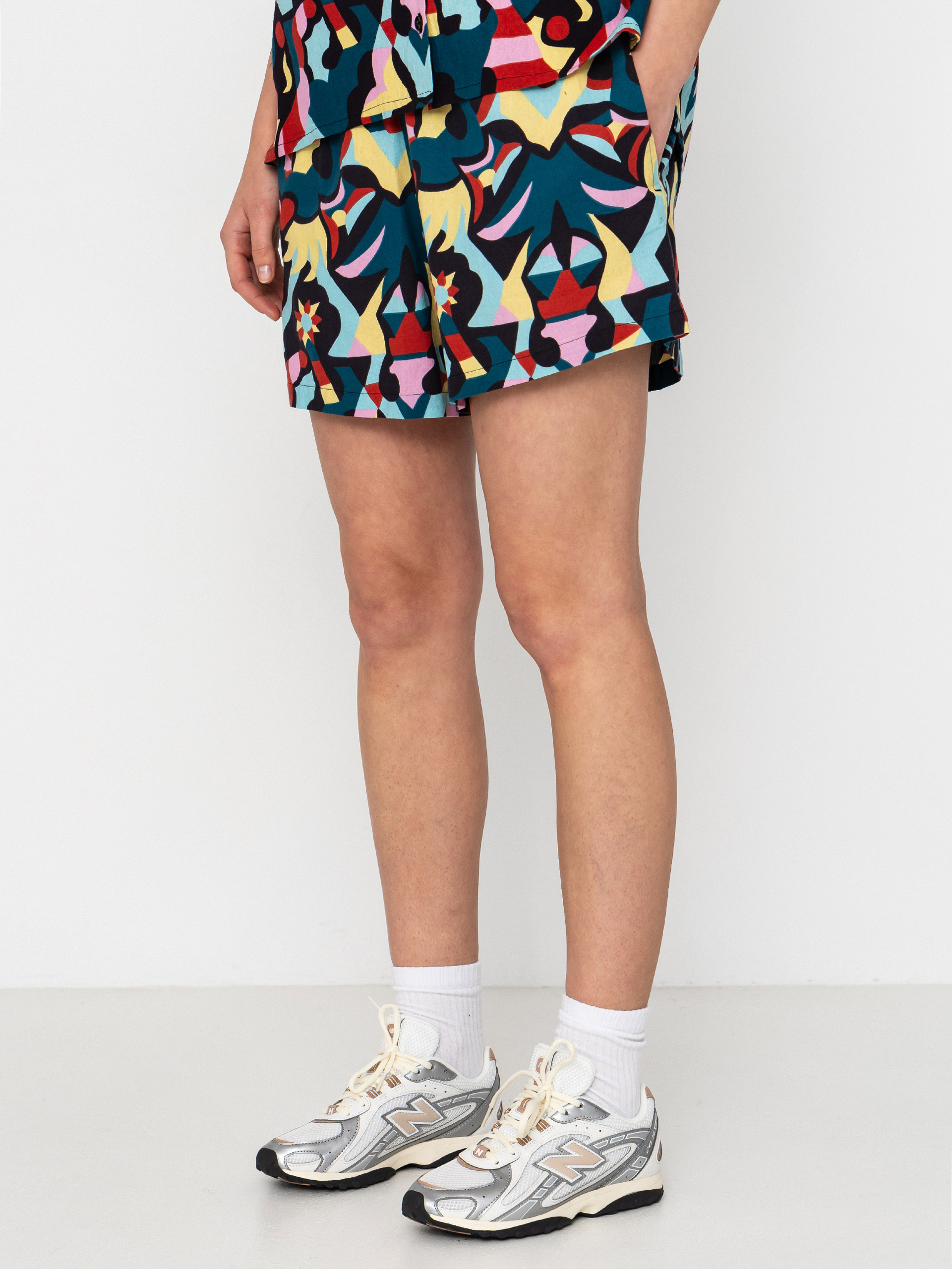 Pantaloni scurți Volcom Fa Bruno Lucas Wmn (multi)