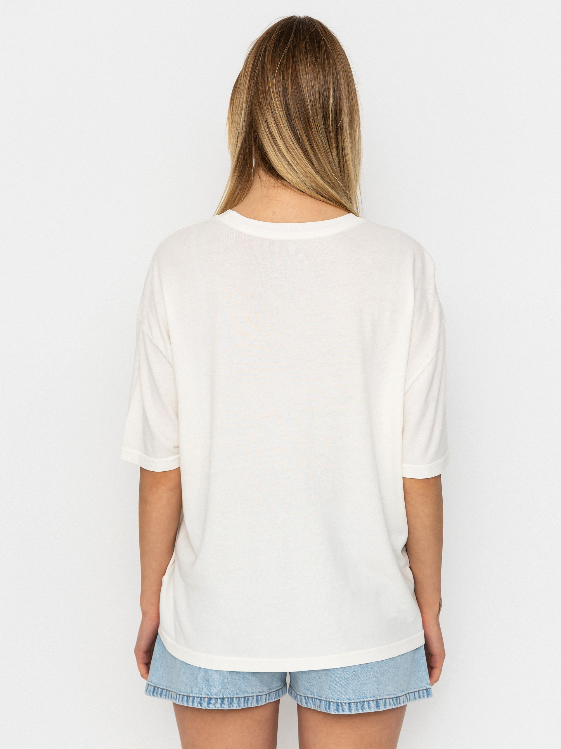 Tricou Brixton The Getaway Oversized Bf Wmn (vintage white)