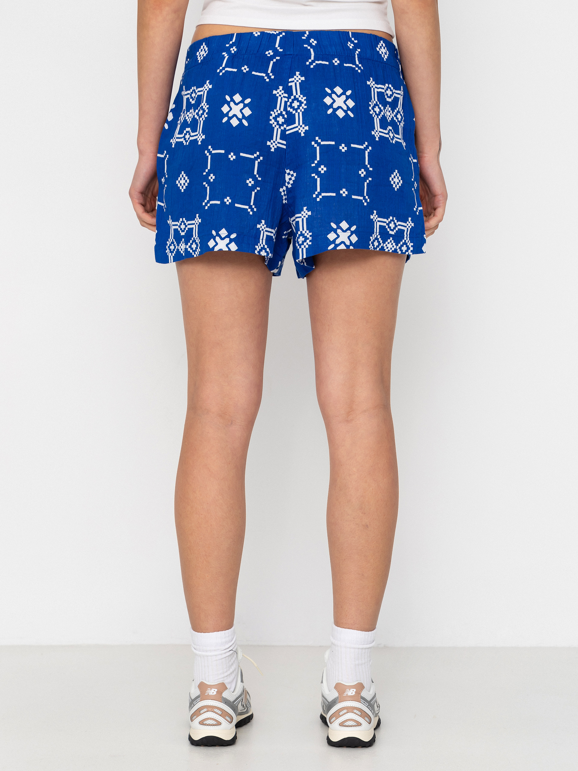 Pantaloni scurți Brixton Tile Wmn (sunrise blue tile print)