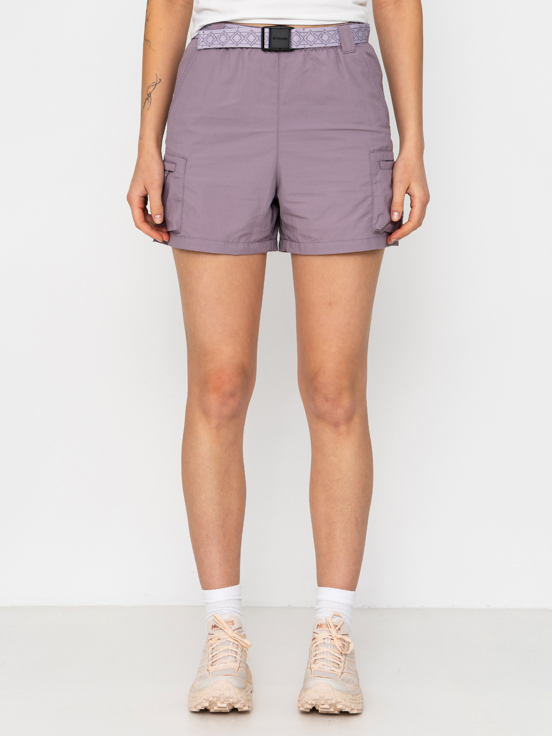 Pantaloni scurți Columbia Sequoia Grove Wmn (shale purple/lavender pearl)