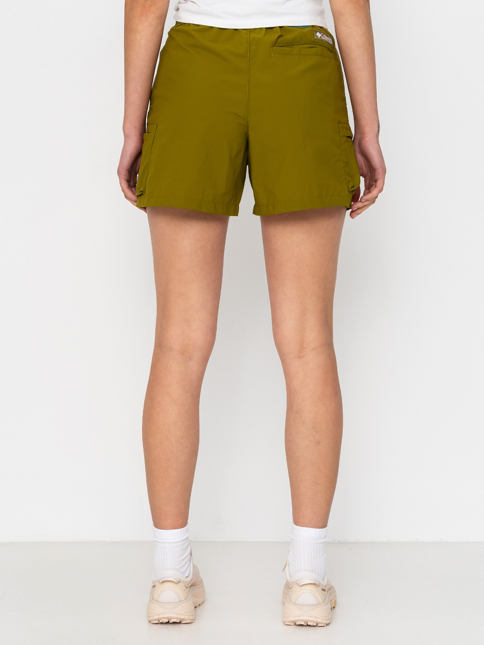 Pantaloni scurți Columbia Sequoia Grove Wmn (mossy green/greenscape)