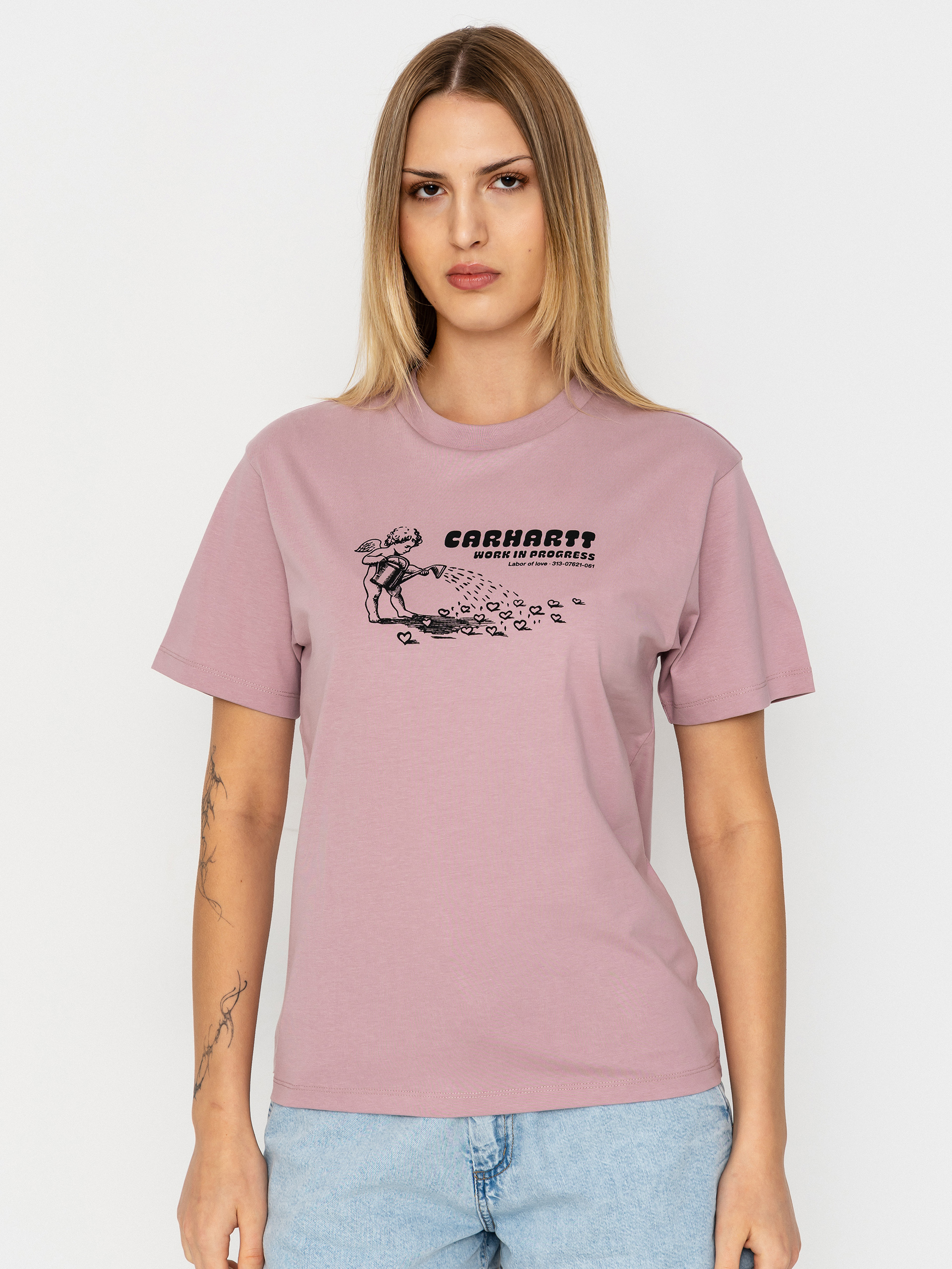 Tricou Carhartt WIP Bumper Sticker Wmn