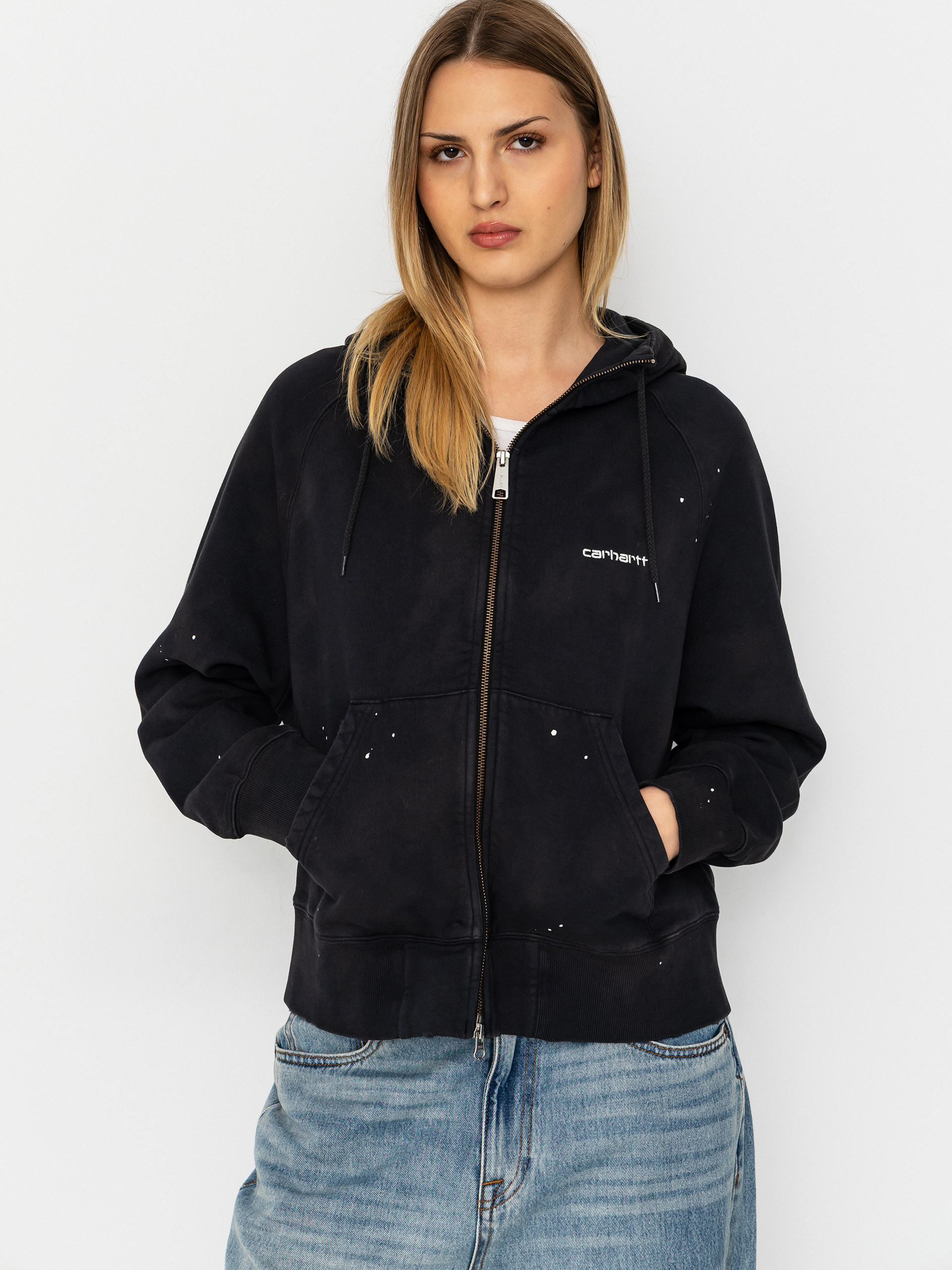 Hanorac cu glugă Carhartt WIP Painter ZHD Wmn (black)