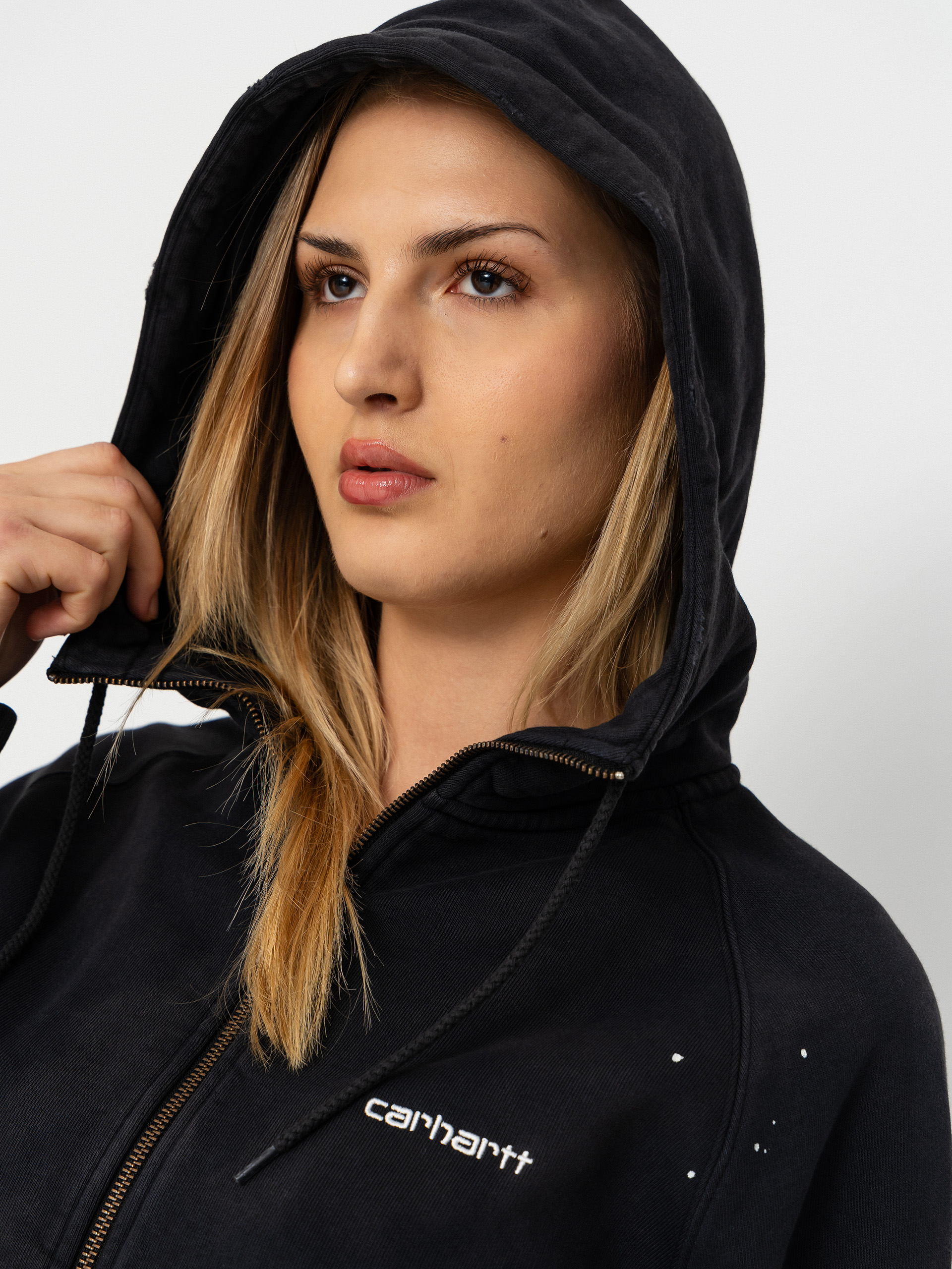 Hanorac cu glugă Carhartt WIP Painter ZHD Wmn (black)