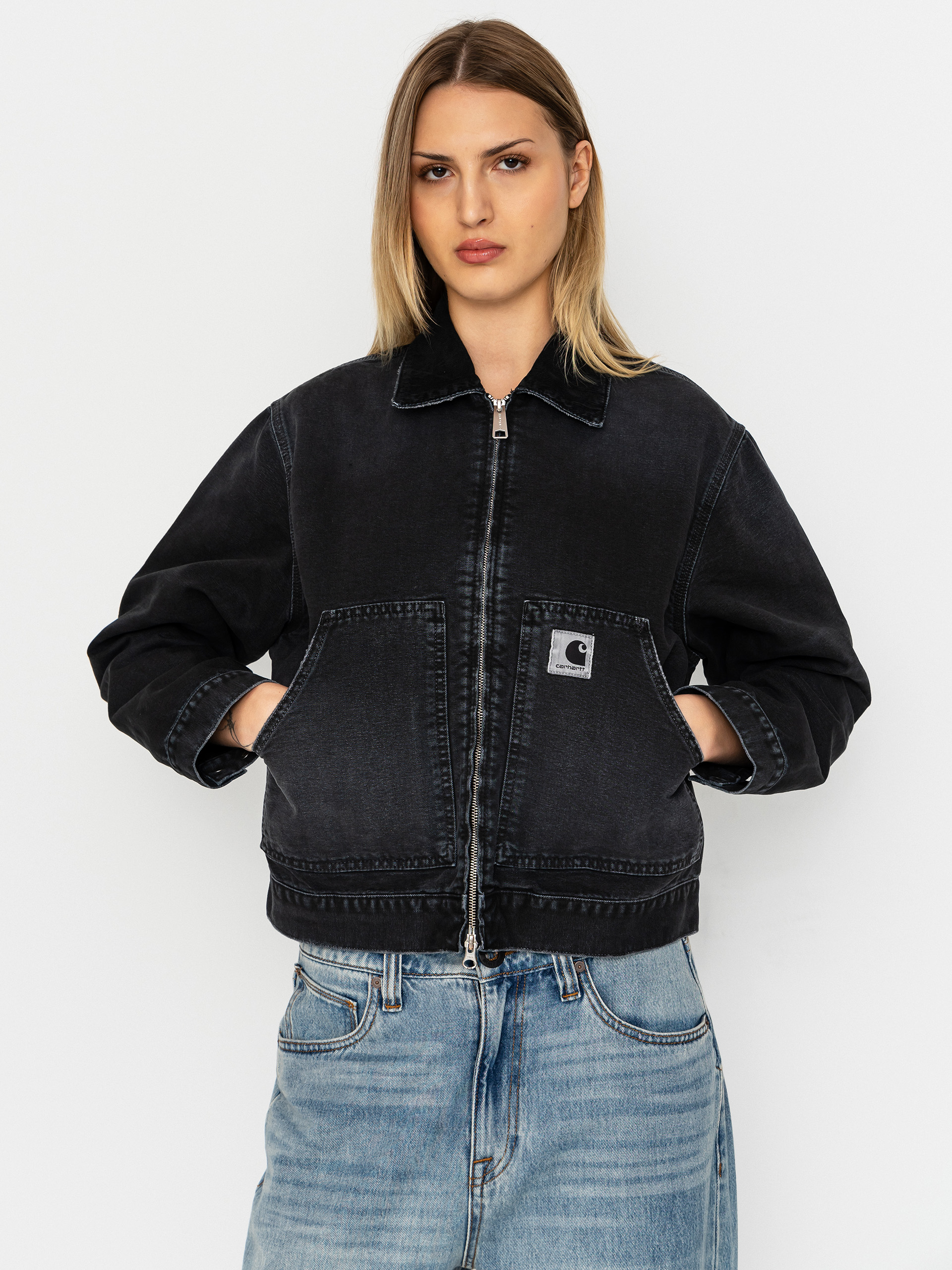 Geacă Carhartt WIP OG Arcan Wmn (black/black)
