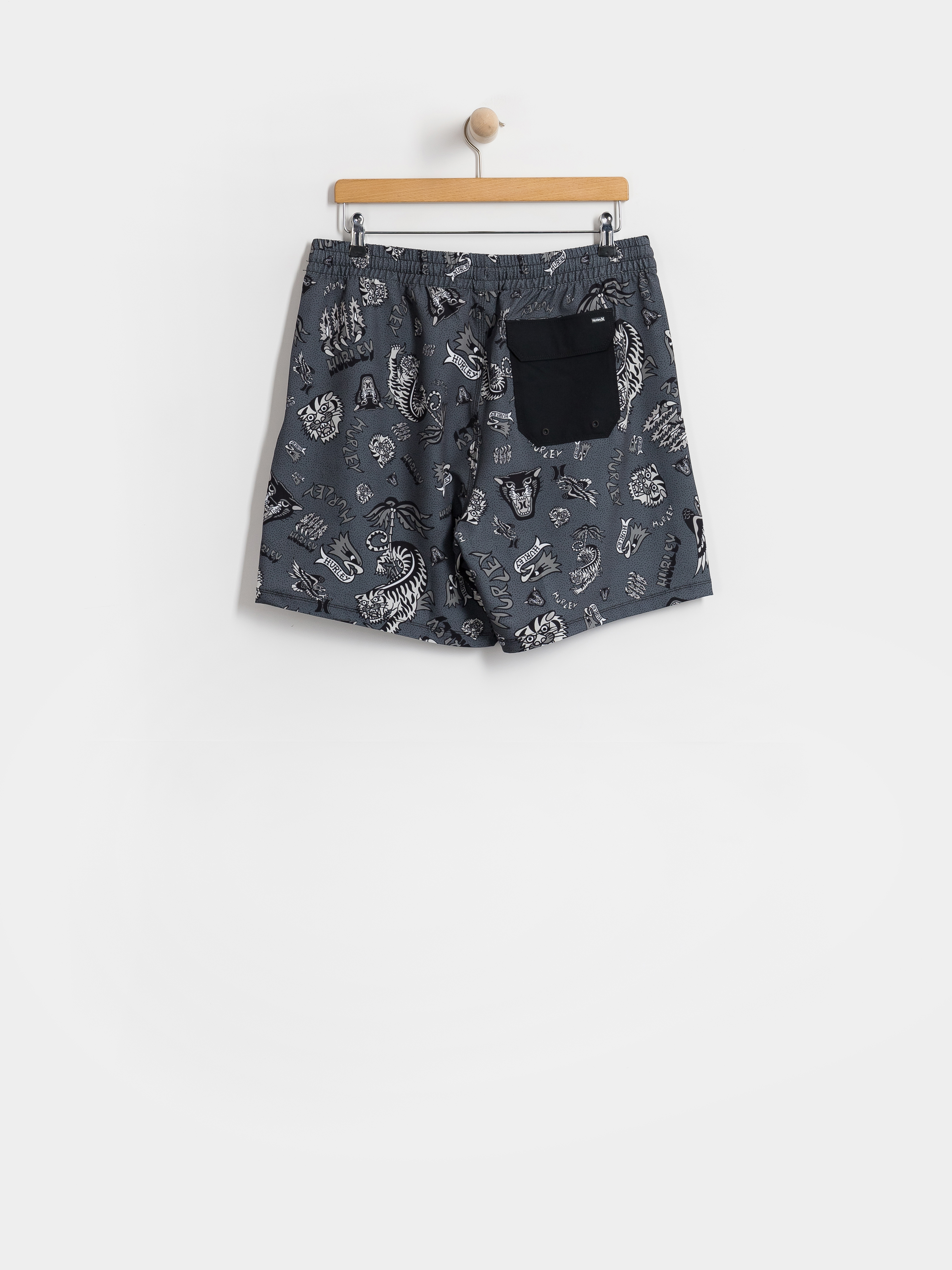 Pantaloni scurți Hurley Volley Flex Art (black)