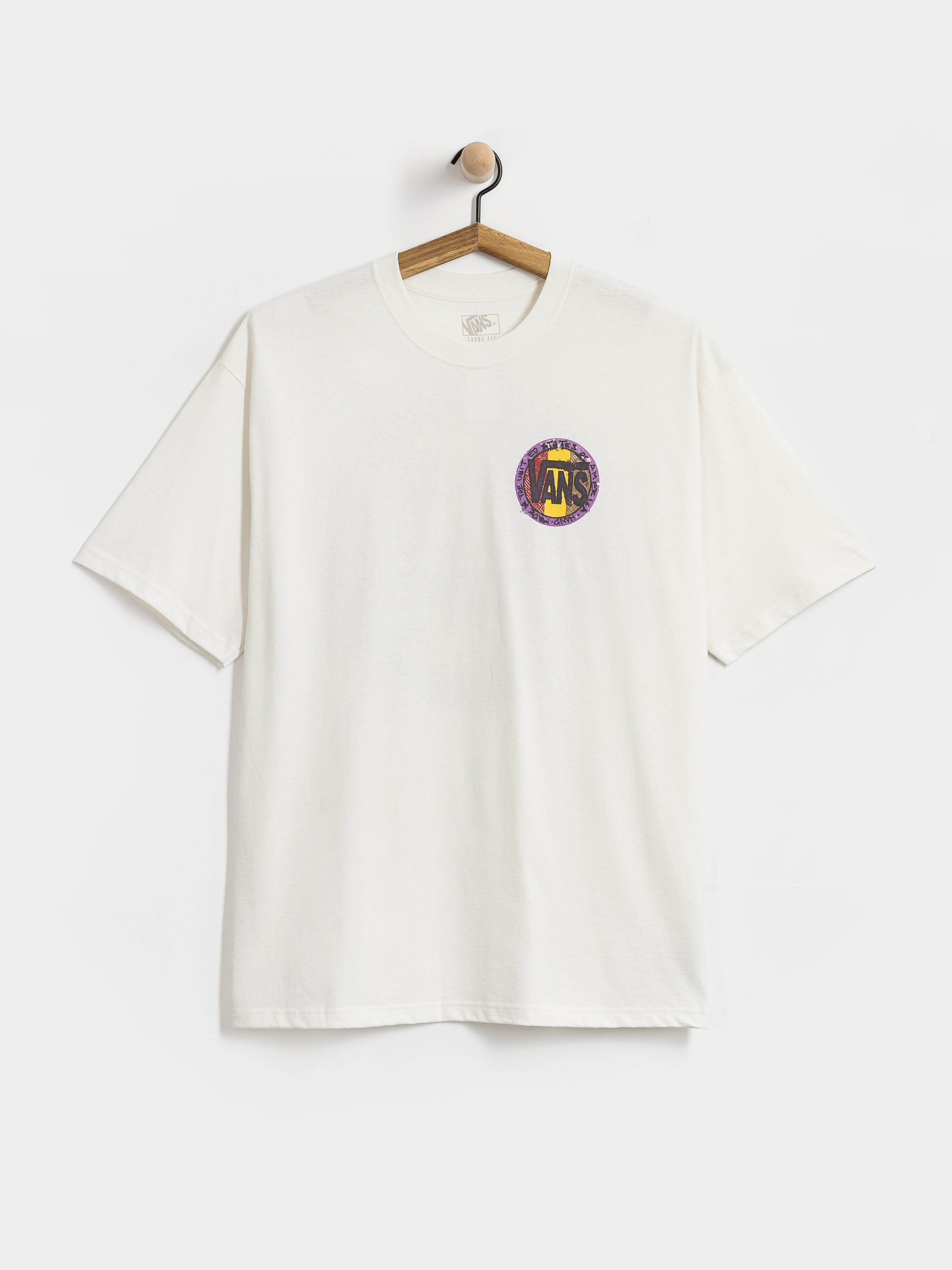 Tricou Vans Blotched Circle (marshmallow)