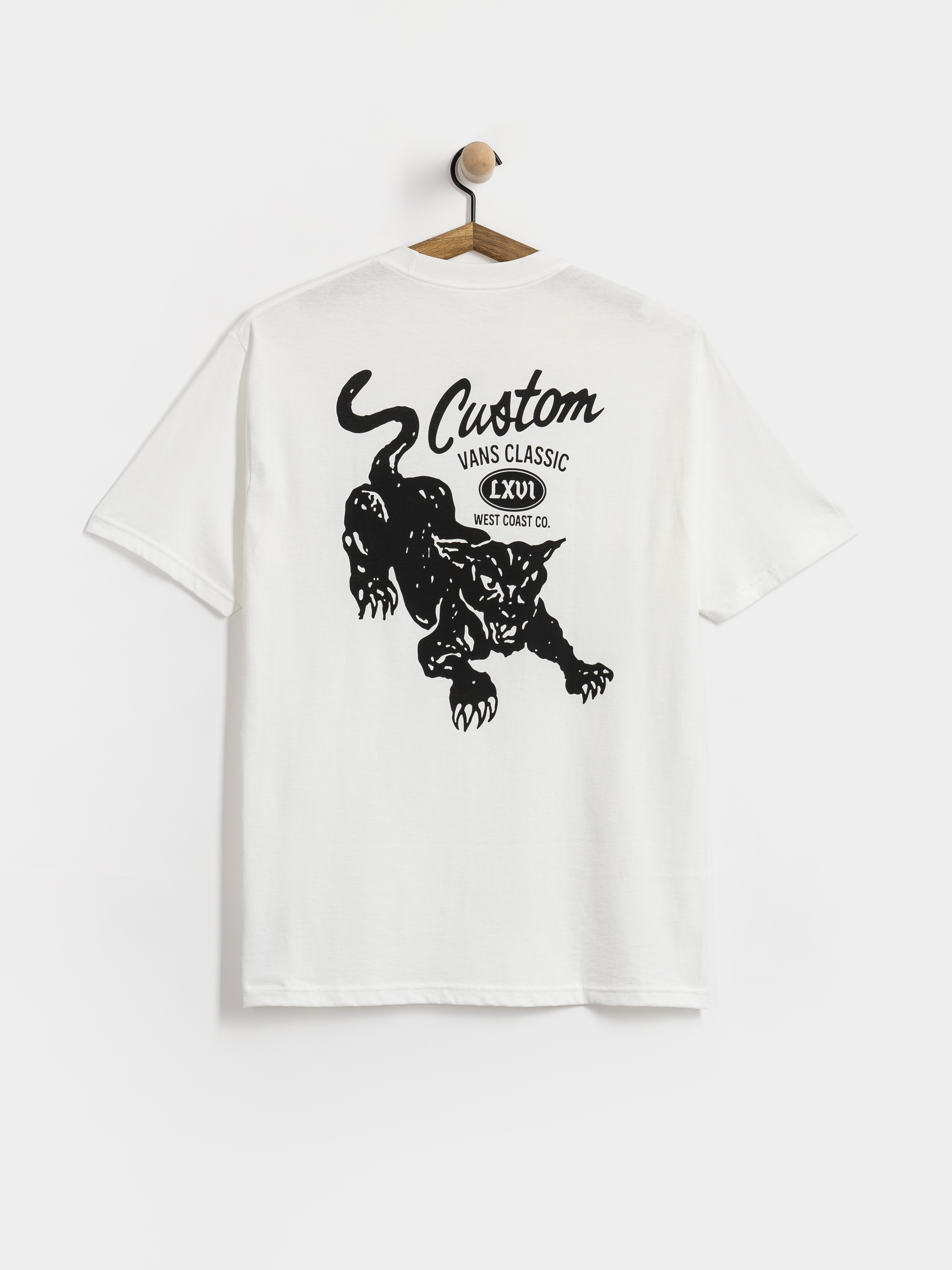Tricou Vans Custom Cat (white)