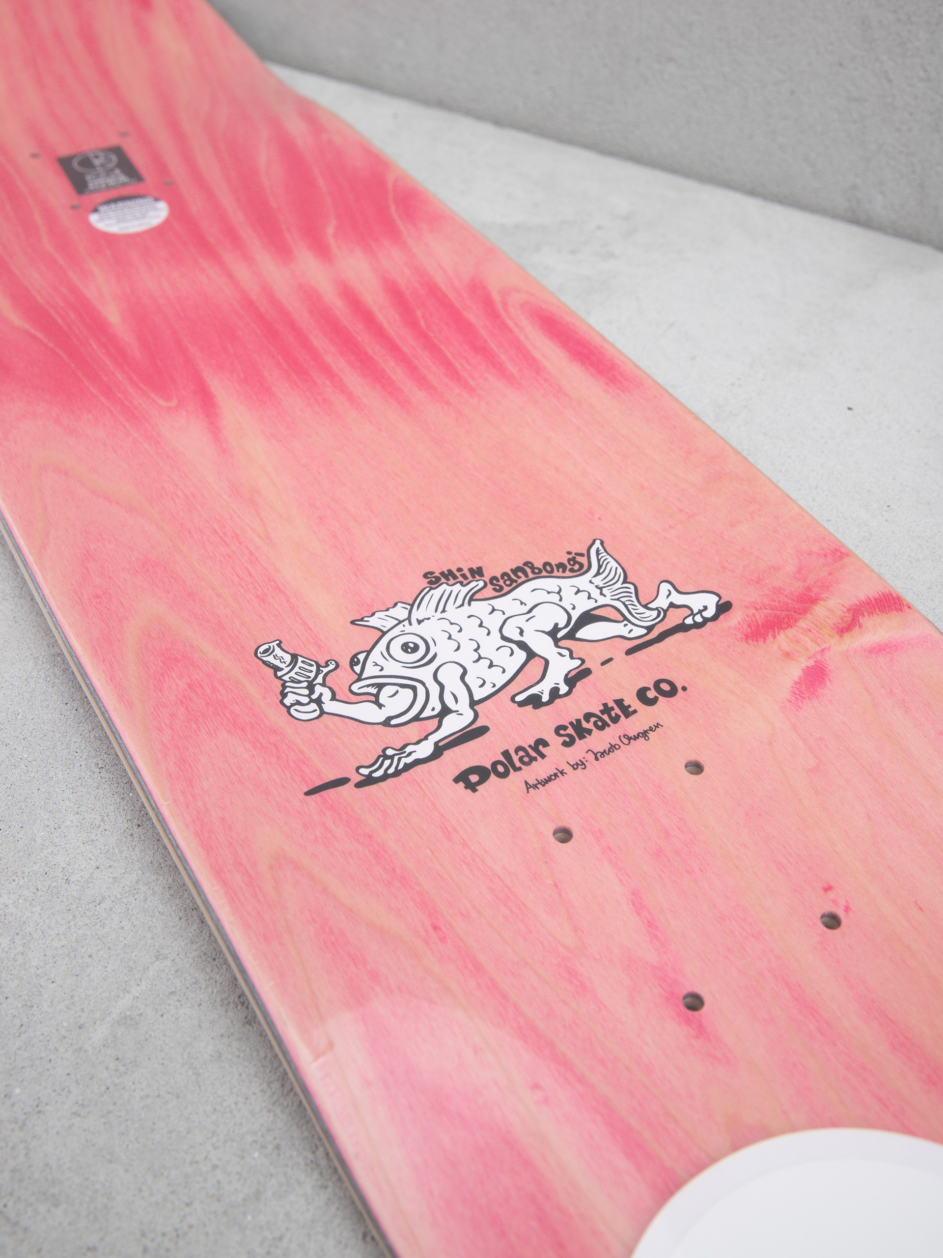 Placă Polar Skate Shin Sanbongi Bongi Boy (pink)