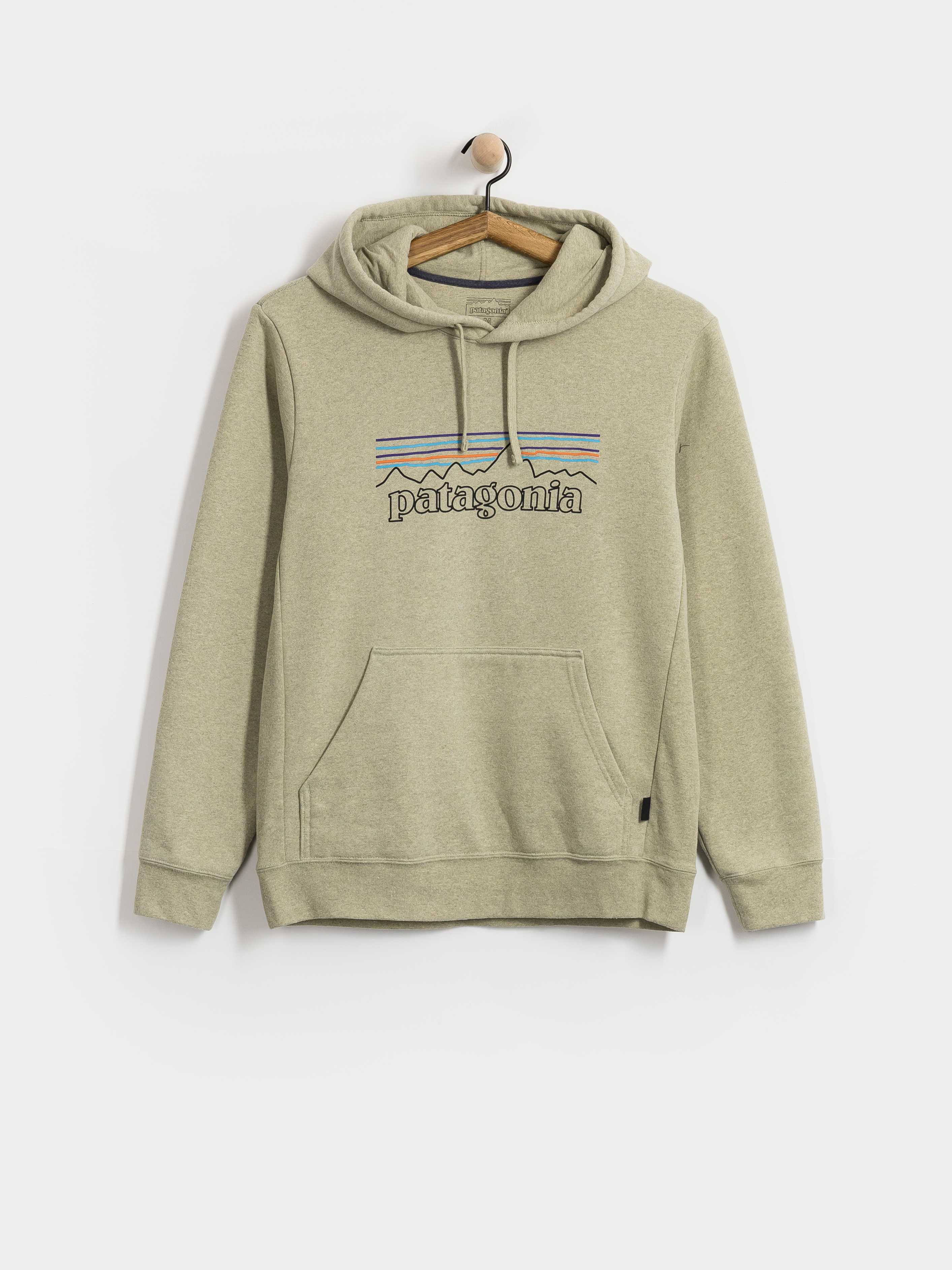 Hanorac cu glugă Patagonia P 6 Logo Uprisal HD (p 6 outline/gumtree green)