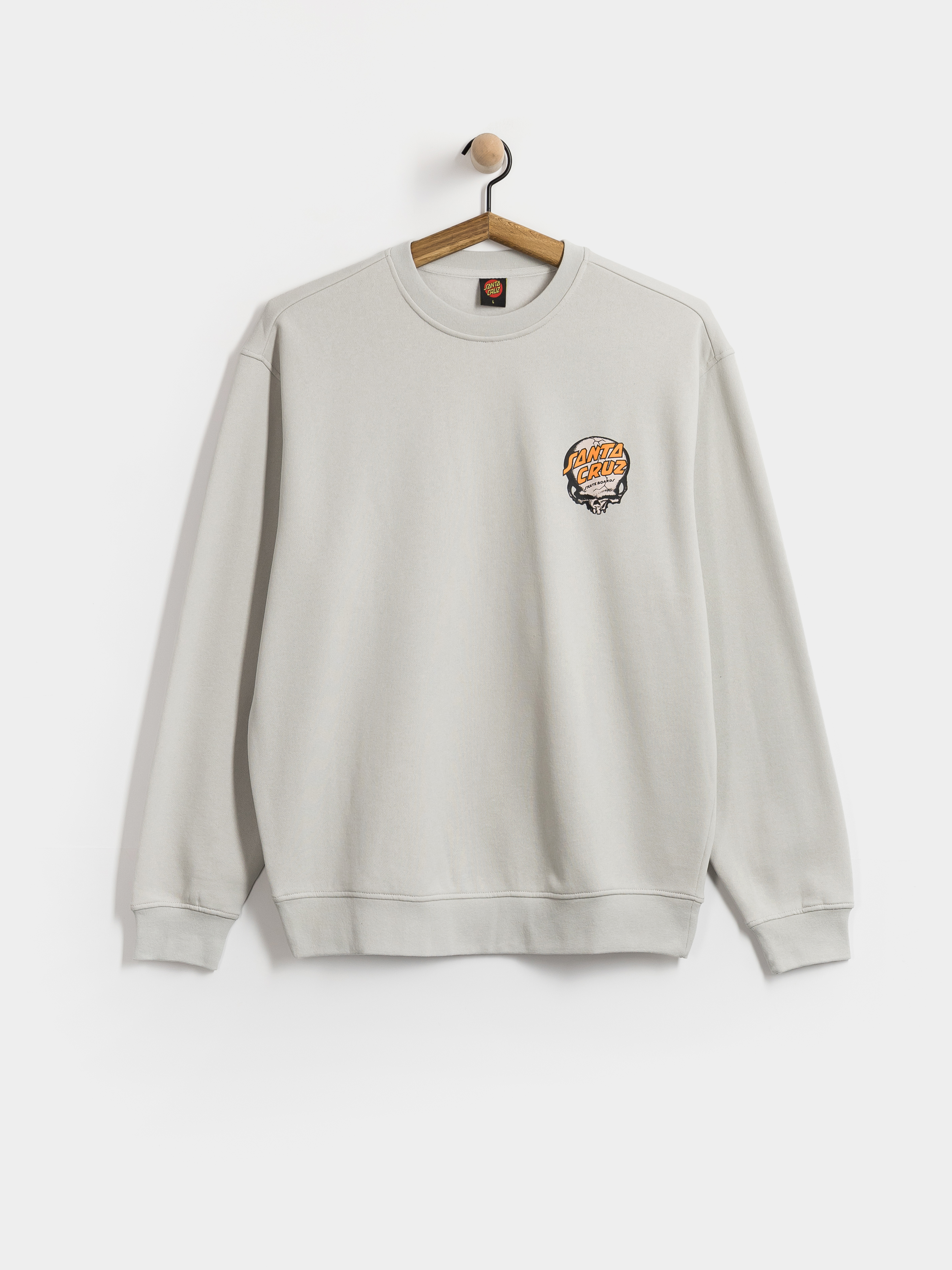 Hanorac Santa Cruz O'Brien Skull Crew (mist)