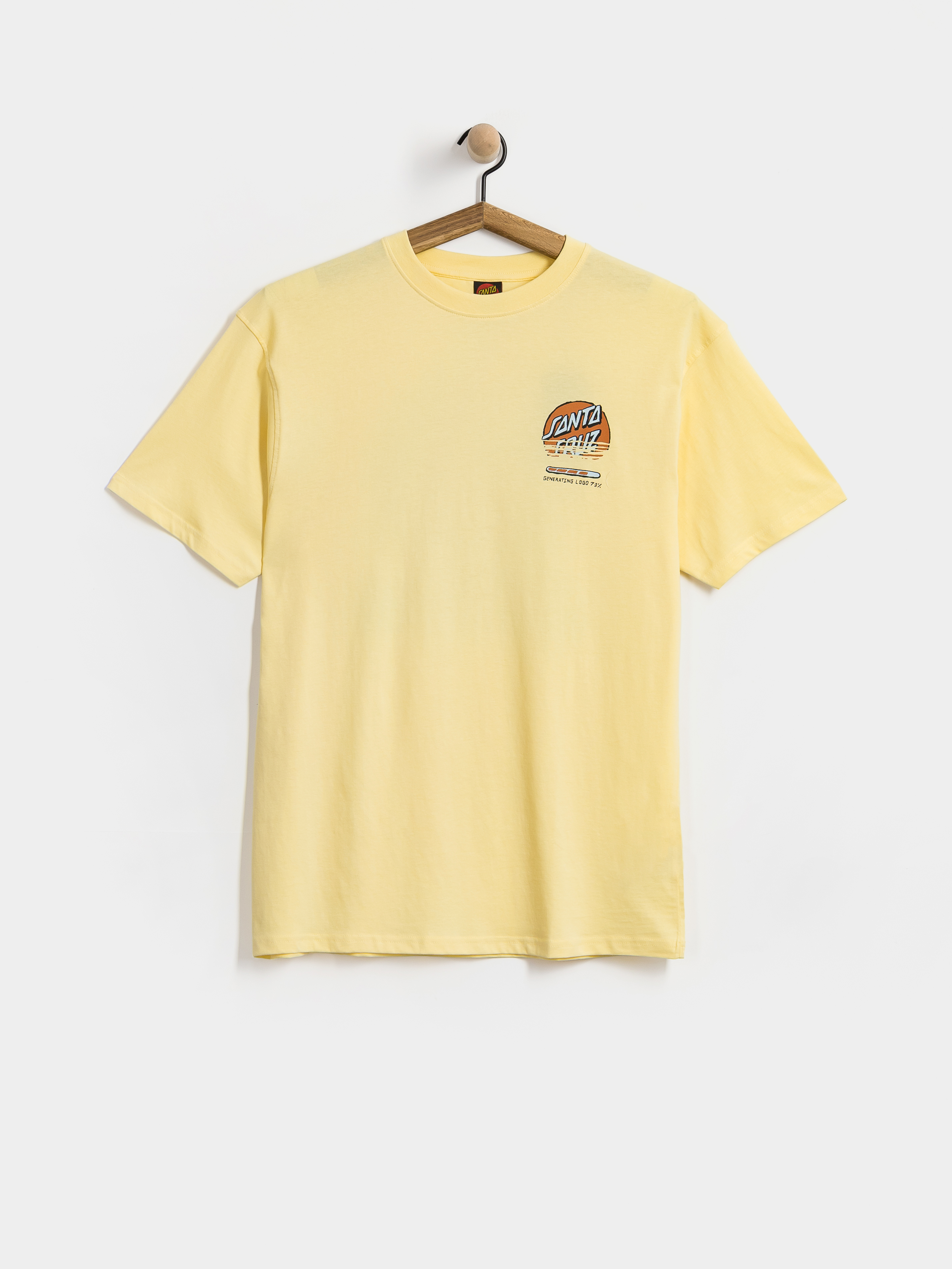 Tricou Santa Cruz Self Destruct (custard)