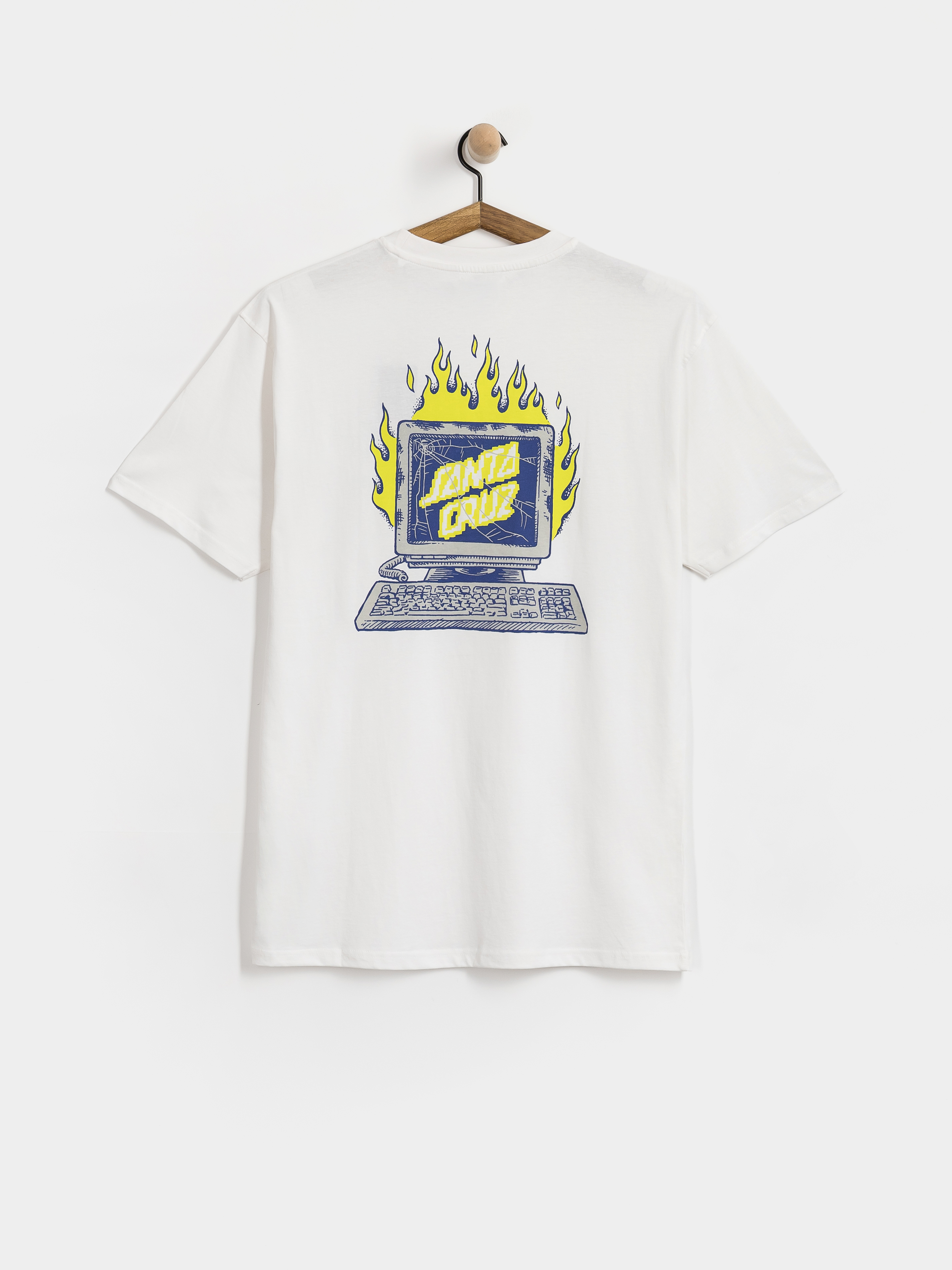 Tricou Santa Cruz Self Destruct (white)