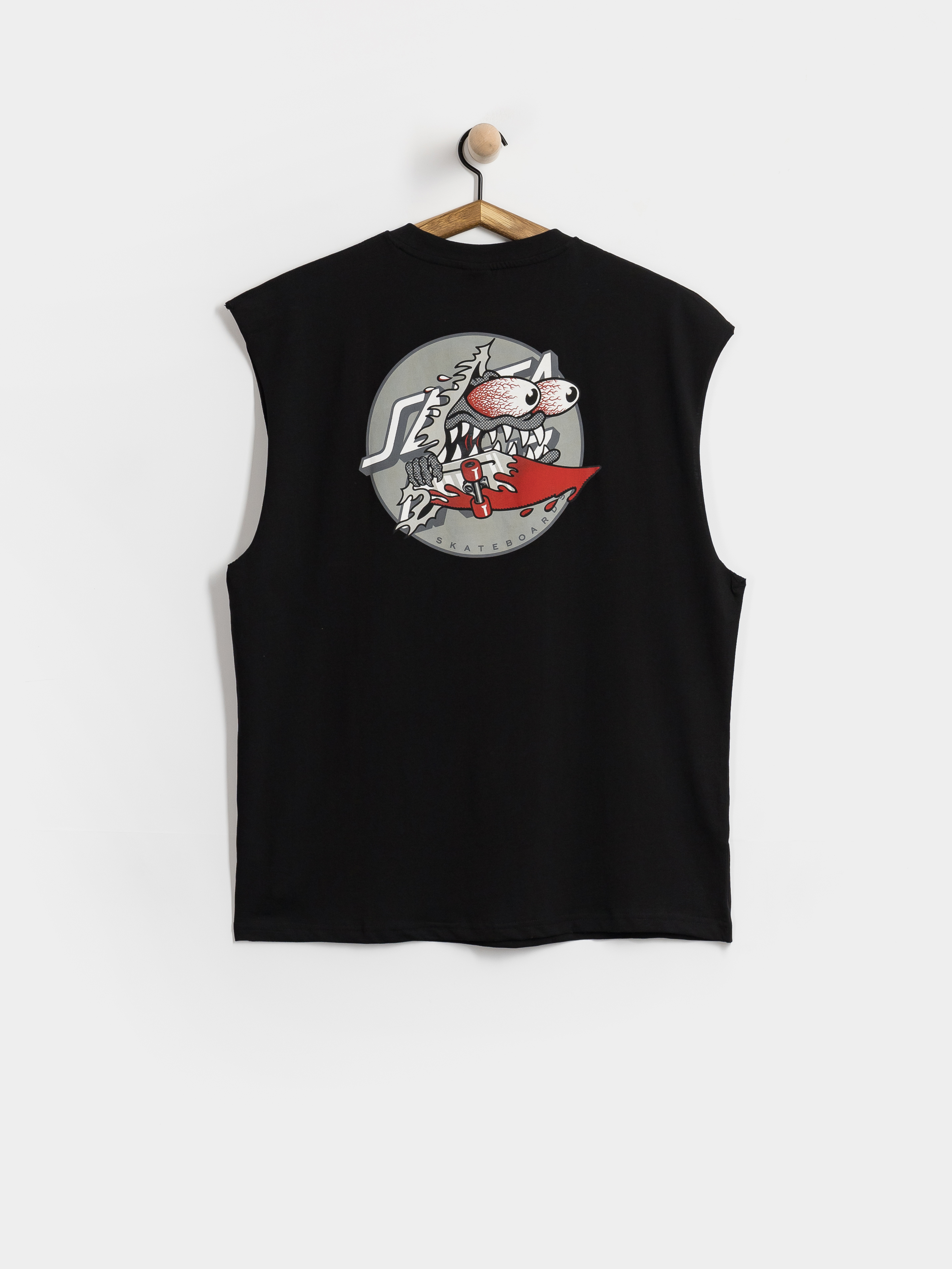 Tricou Santa Cruz Meek Slashed Dot Vest (black)