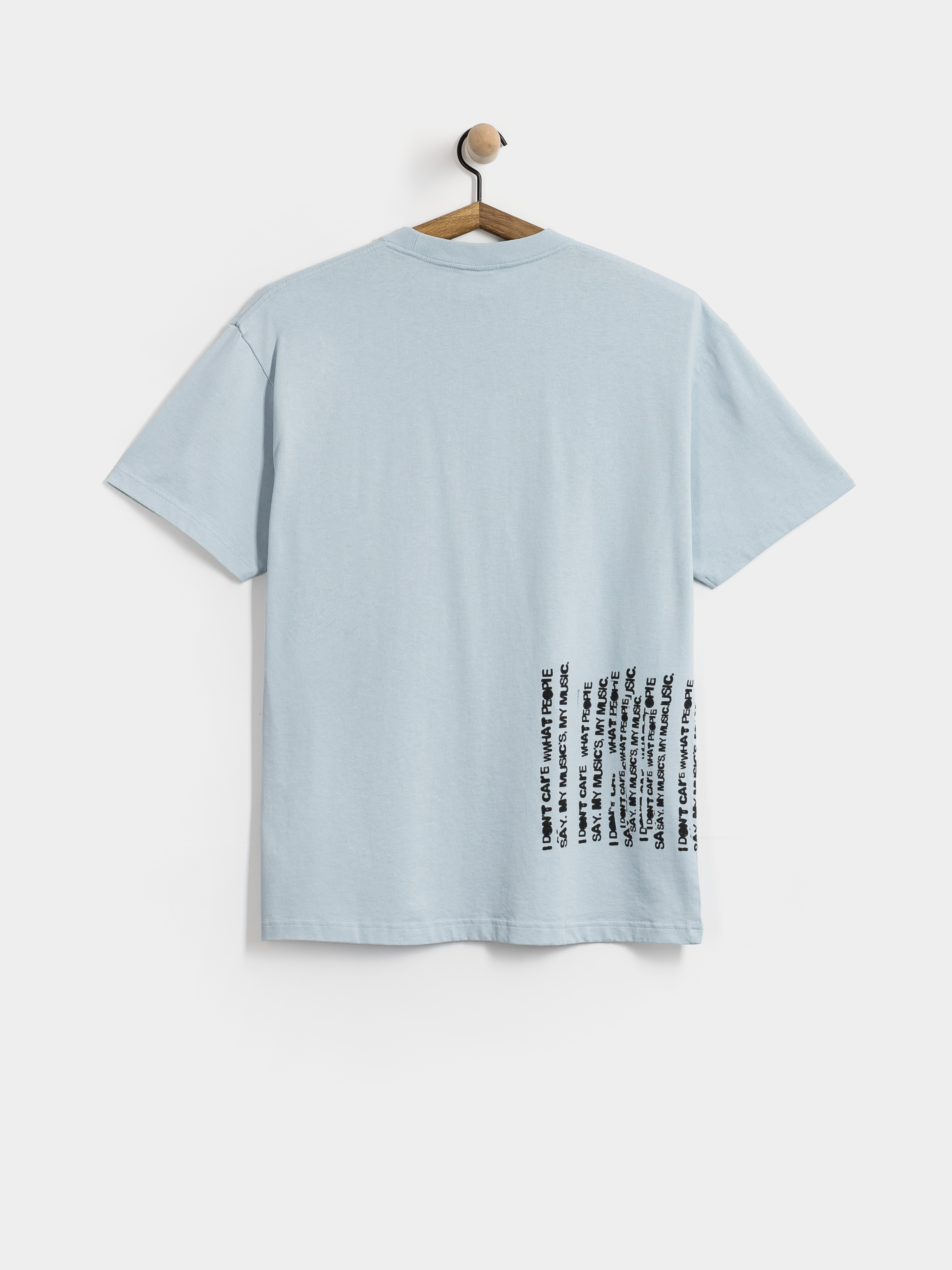 Tricou Polar Skate My Music (light blue)