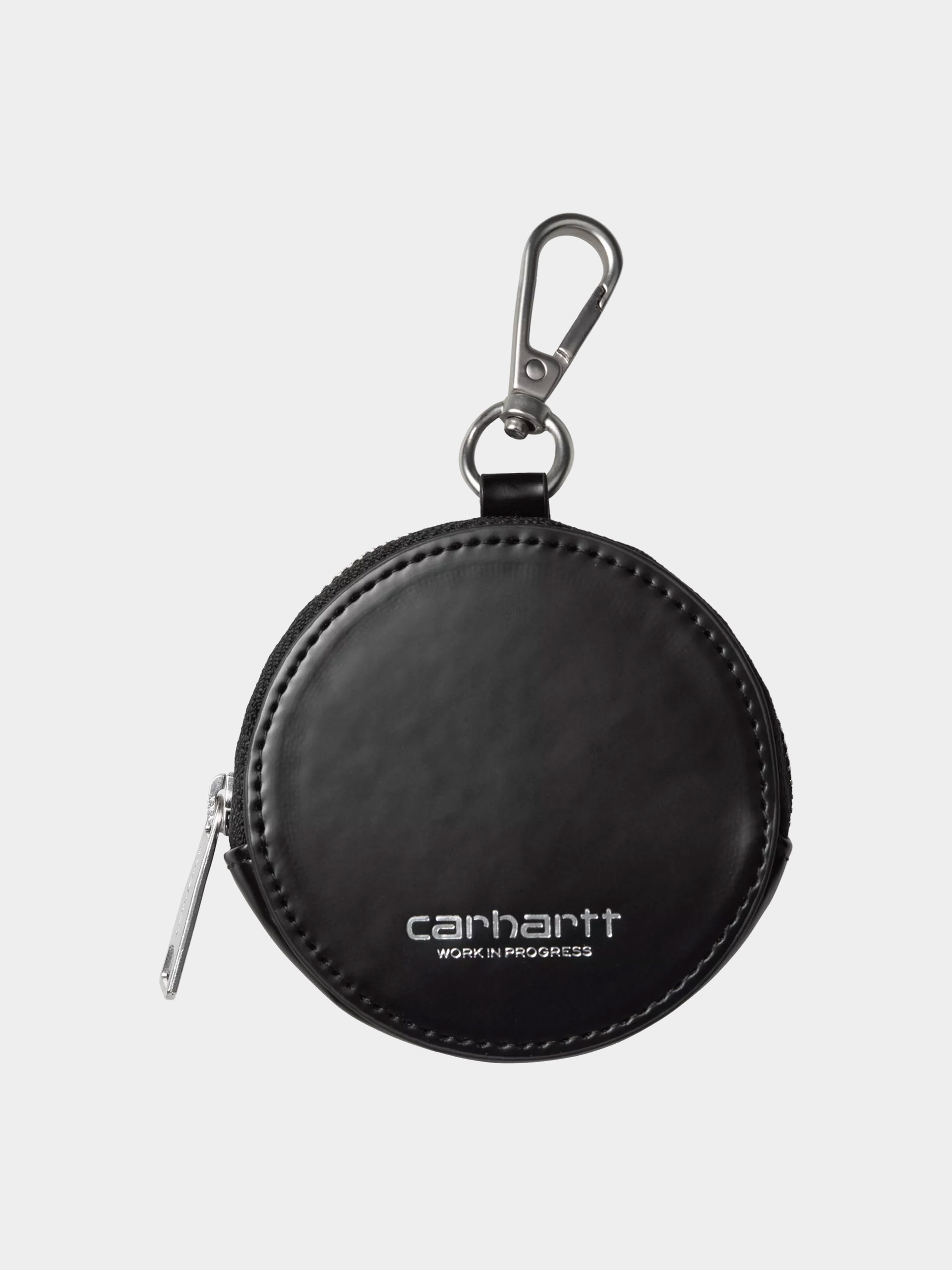 Portofel Carhartt WIP Script Coin (black/silver)